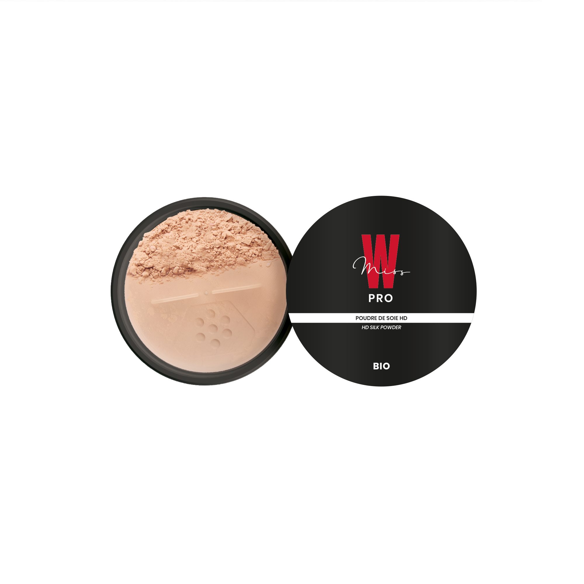 Miss W Pro Make-up Bio-Presspuder mit Reiskeim, vegan & glutenfrei –24 Monate Haltbarkeit, Bio-Presspuder mit Reiskeim, vegan, glutenfrei, 24 Monate Haltbarkeit