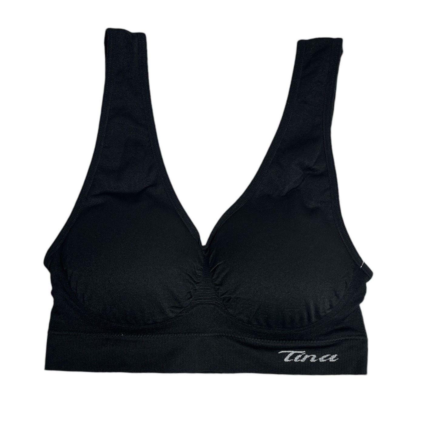 Dekker Bustier "Princess Dessous " Seamless Bustier/BH super Passform gefütterte Cup (Packung, 2 Stück) Logogschriftzug "Tina"