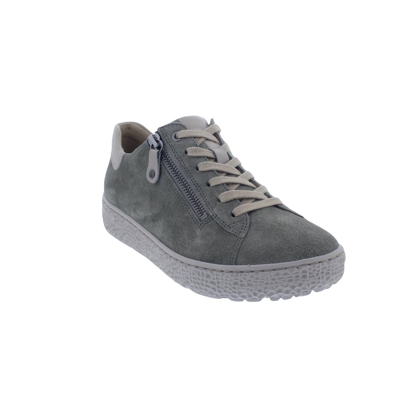 Hartjes Hartjes Phil Shoe 162.1417/9970.31, Velour- / Glattleder, Khaki / T günstig online kaufen