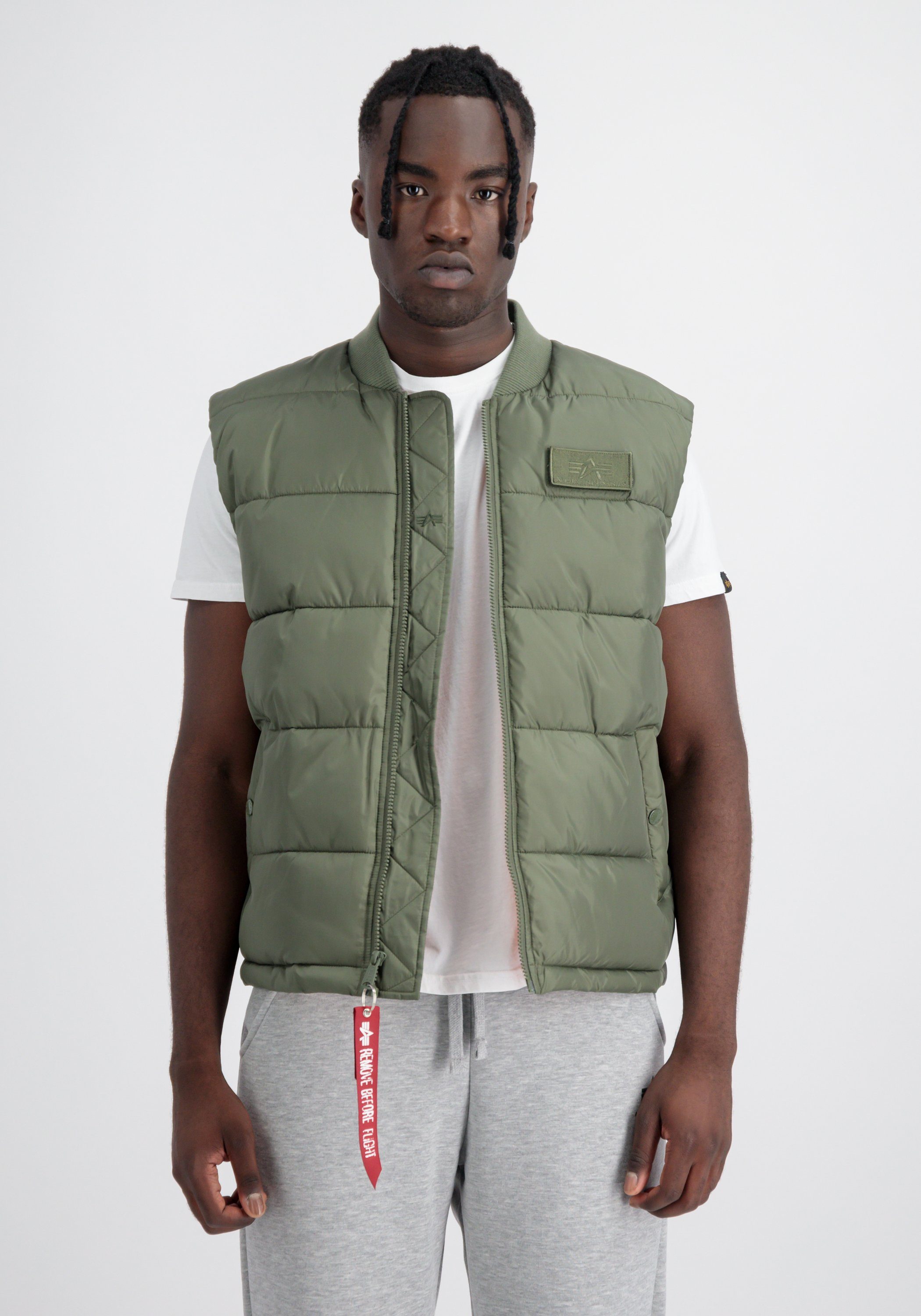 Vest Vests Alpha Blouson sage-green - Puffer LW Alpha Industries Men Industries