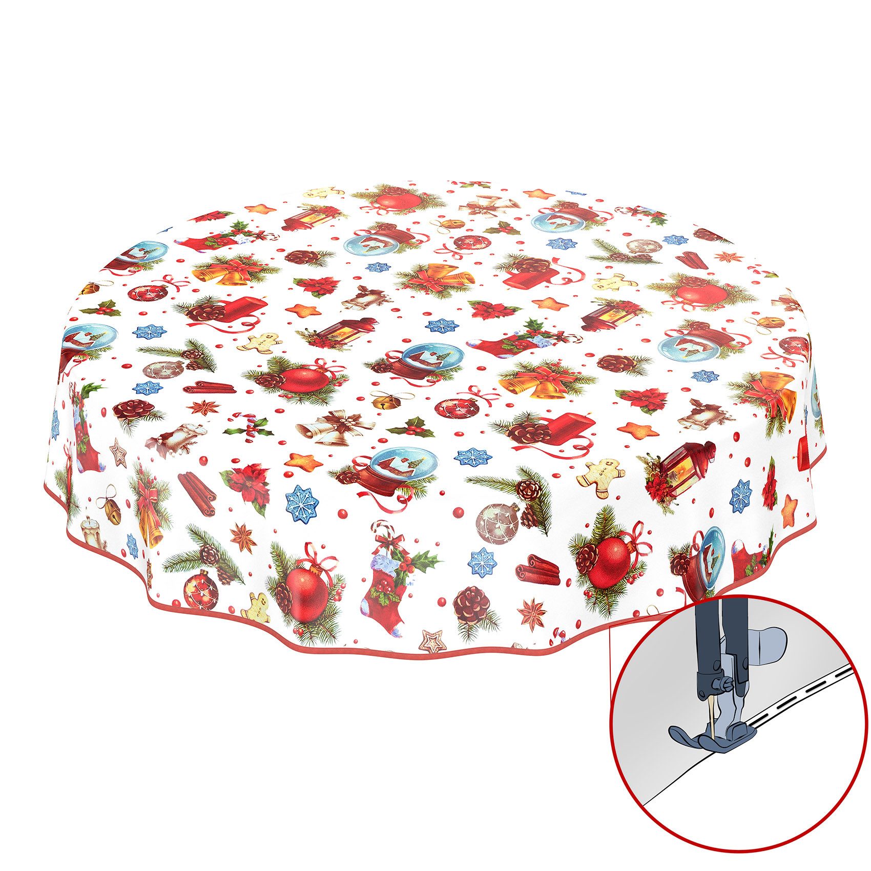 ANRO Tischdecke Wachstuchtischdecke Gartentischdecke Wachstischdecke (Einze günstig online kaufen