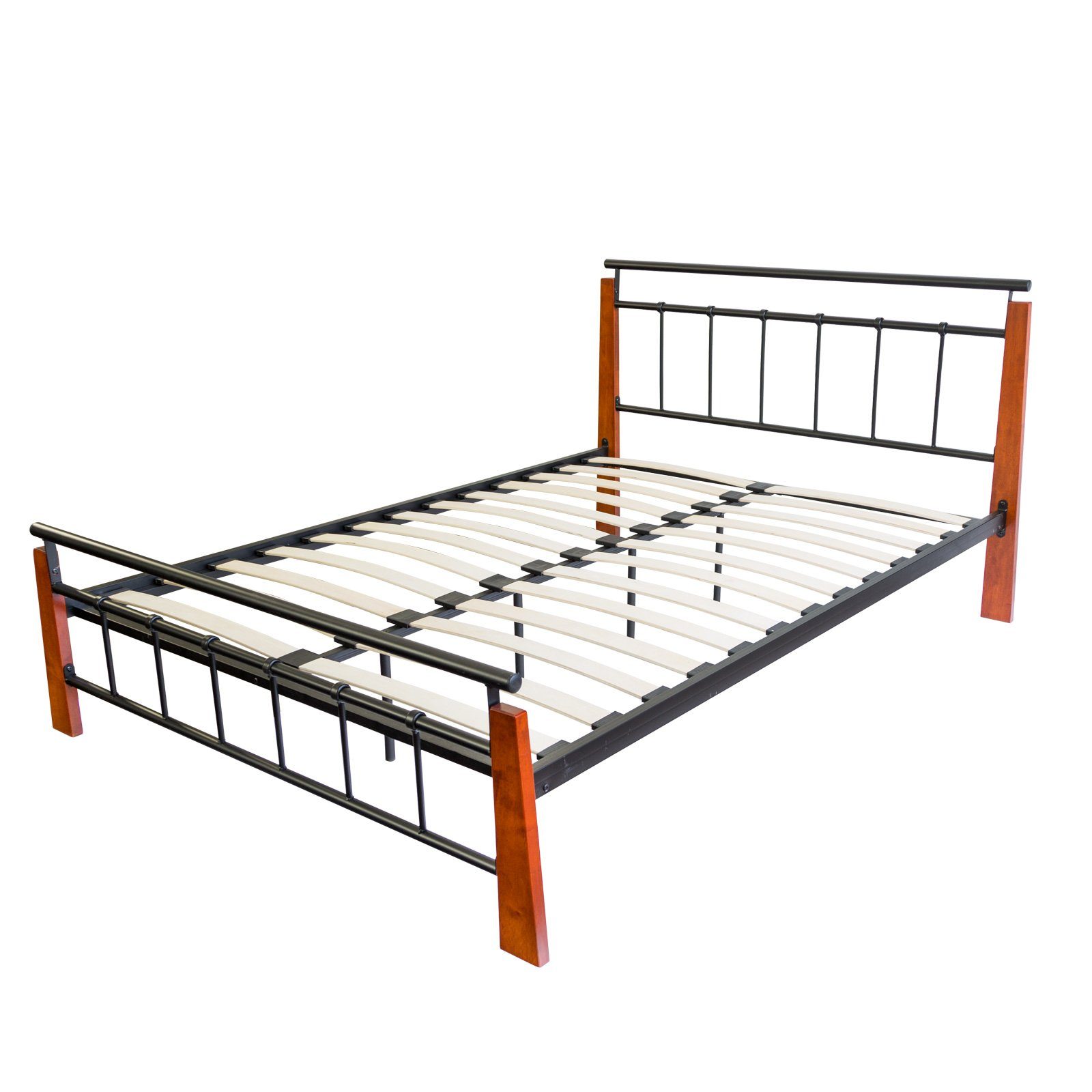 Homestyle4u Metallbett 140/160/180 x 200 Bettgestell günstig online kaufen