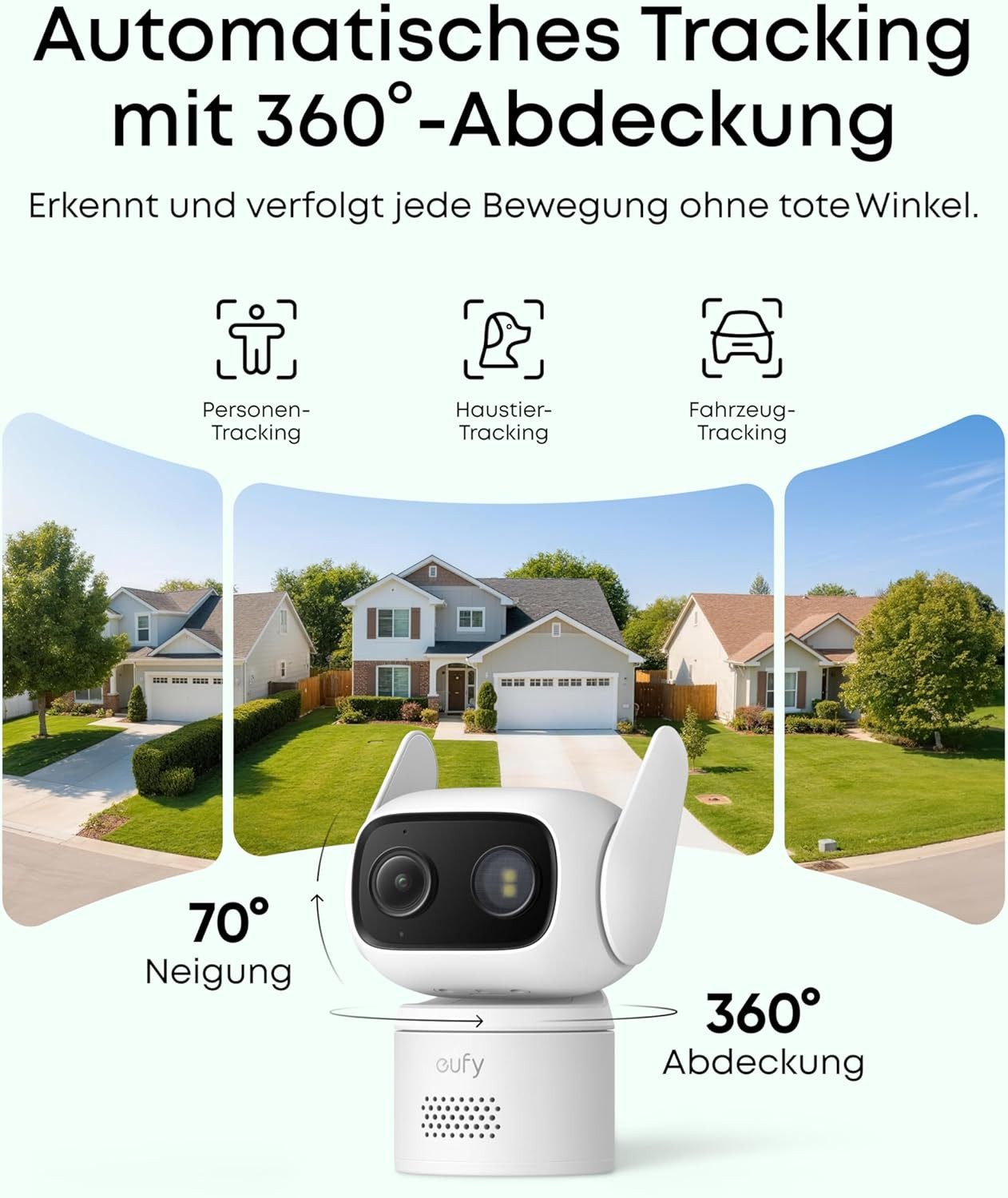 eufy Security Überwachungskamera C31 kabelgebunden, Außen & Innen (Innenbereich, 1-tlg)