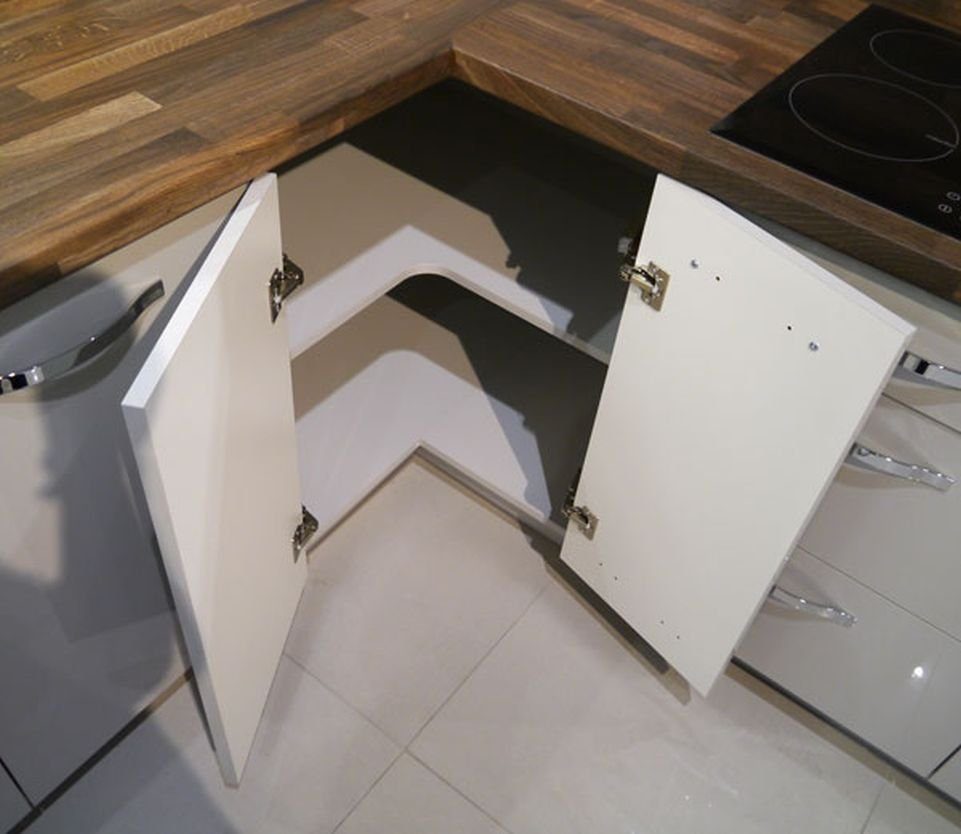 Eckunterschrank Bonn B/T/H: 84cm / 84cm / 82cm