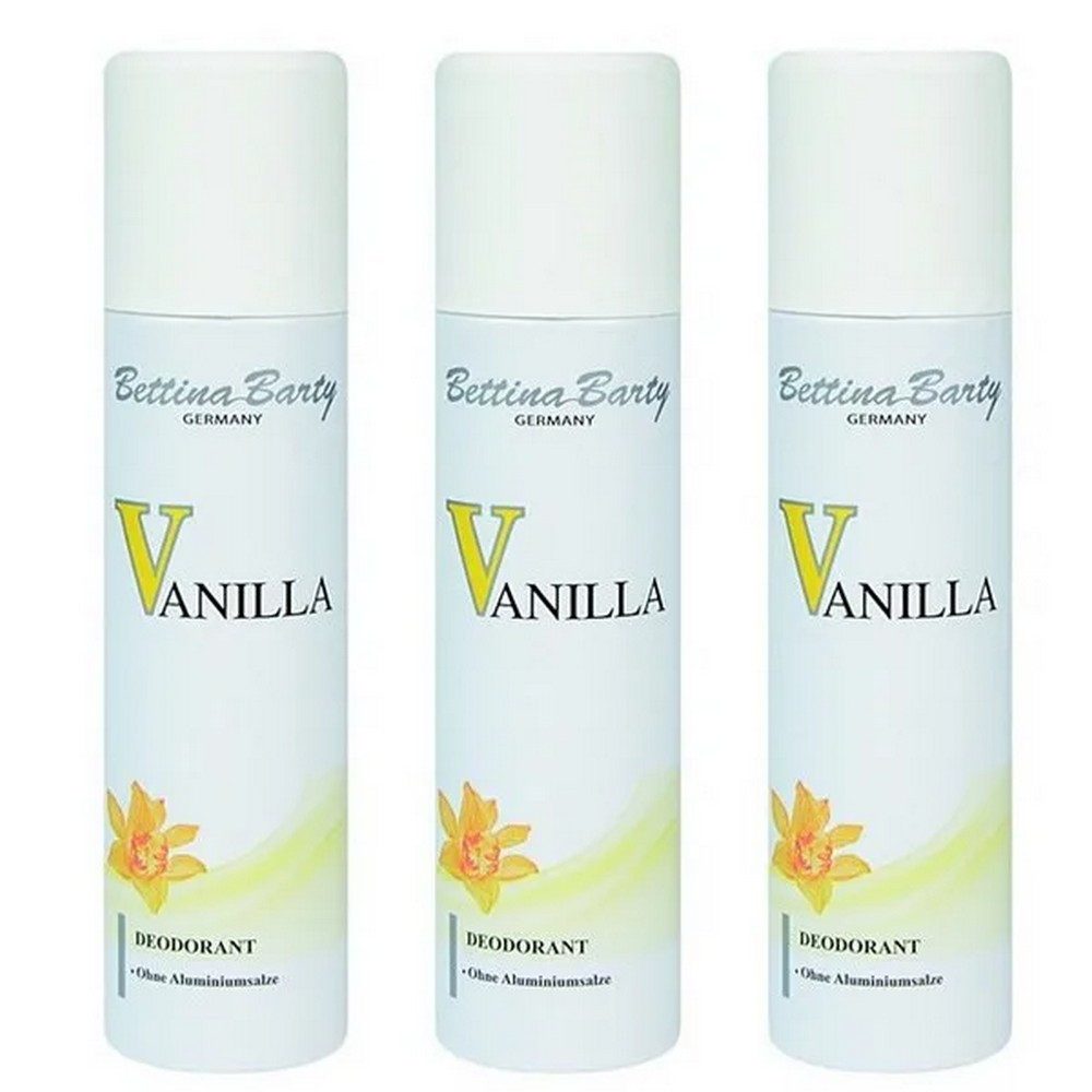Bettina Barty Deo-Spray Vanilla 3 x 150ml