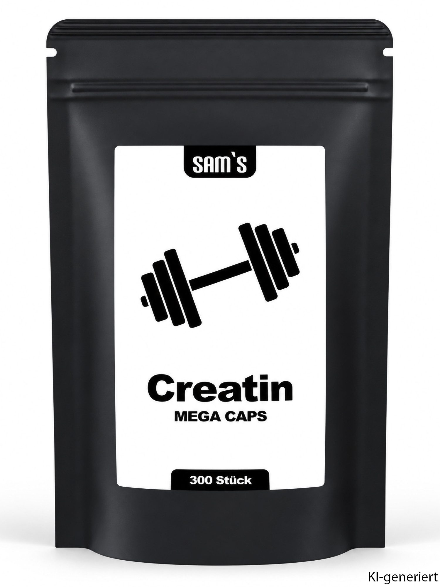 SAM'S Creatin Kapseln, 300 St., Creatin Monohydrat, hergestellt in Deutschland
