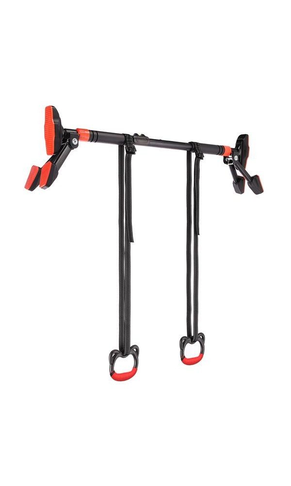 HMS Trainingshilfe Fitness DDG03 Multifunktionales Türreck mit Gymnastikringen