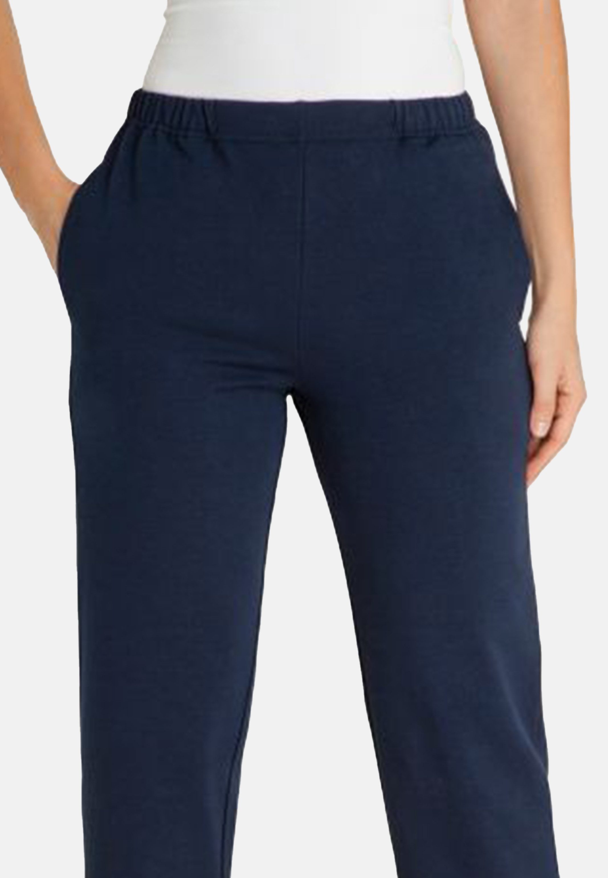 Hajo Jogginghose Basic (1-tlg) Freizeit / Jogginghose - Baumwolle - Zwei Hosentaschen