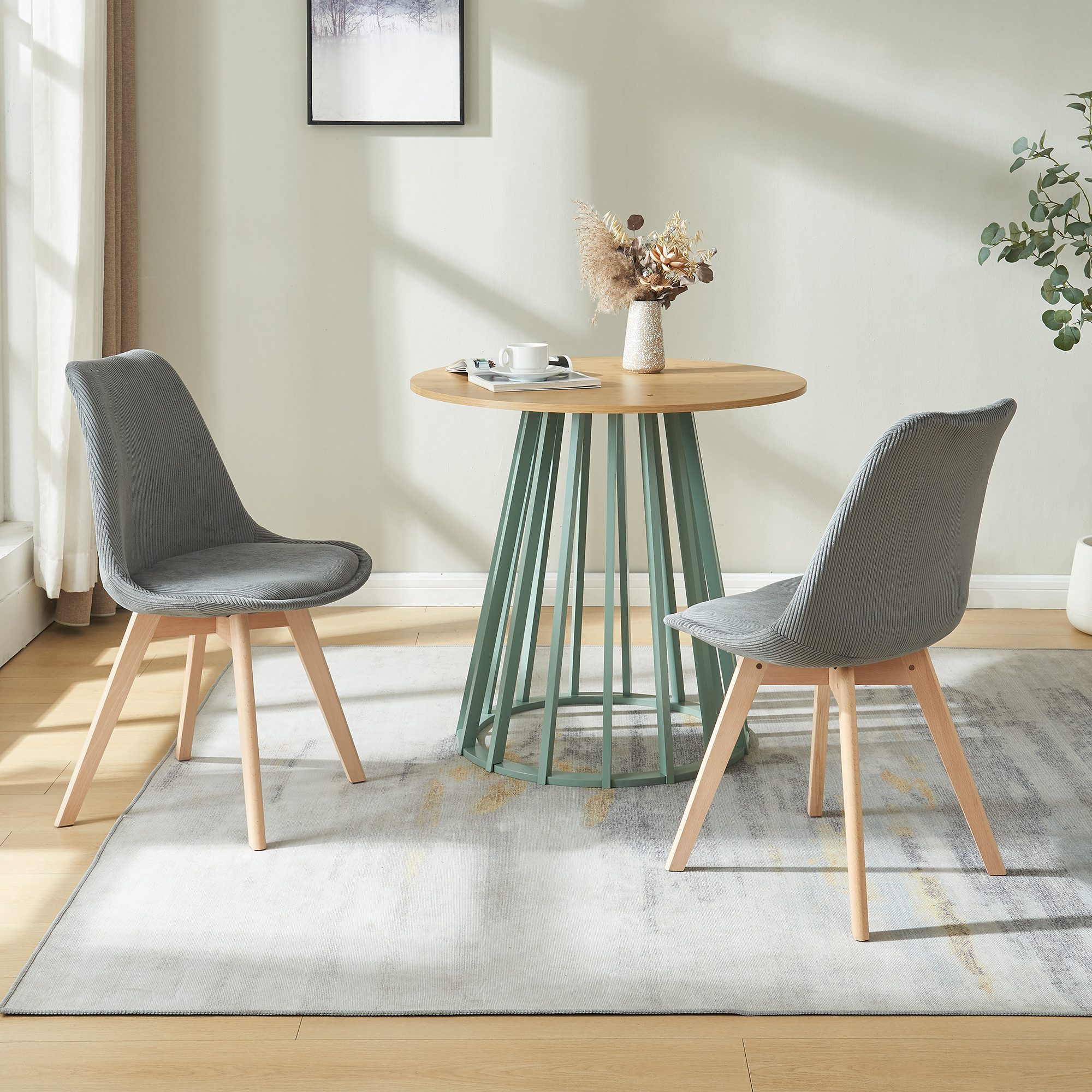 en.casa Esszimmerstuhl (Set, 2 St), »Fläten« günstig online kaufen