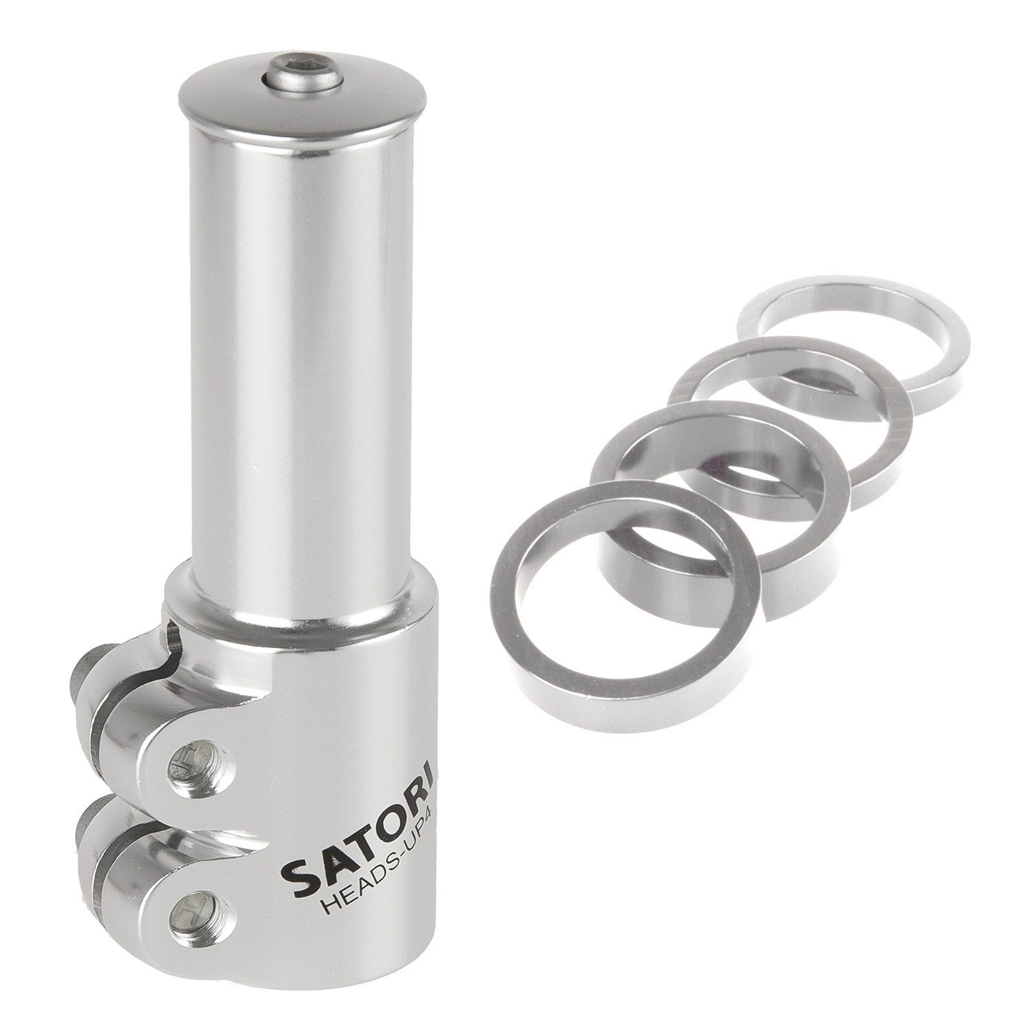 KHEbikes Lenkervorbau MTB Höhenadapter SATORI Ahead 1 1/8 Zoll für Lenkererhöhung