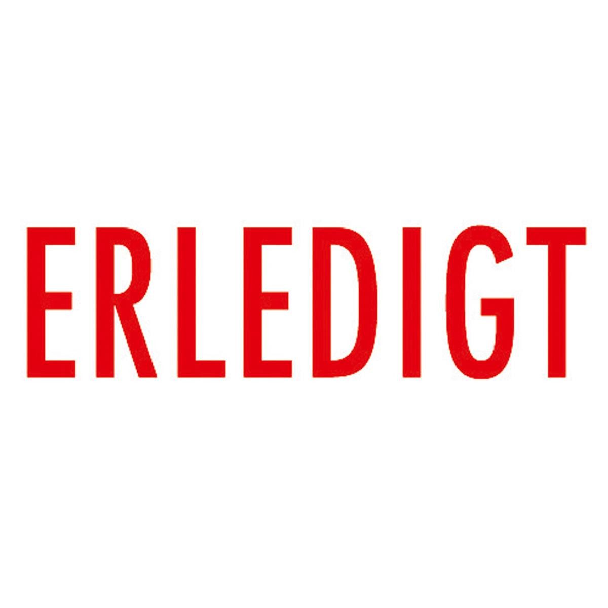 COLOP Stempel COLOP Textstempel Printer 20 "ERLEDIGT", mit Textplatte