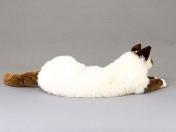 Kösen Kuscheltier (Katze Birmakatze Sina 50 cm liegend Plüschkatze Stoffkatze, Plüschtier, Stofftiere, Katzen)