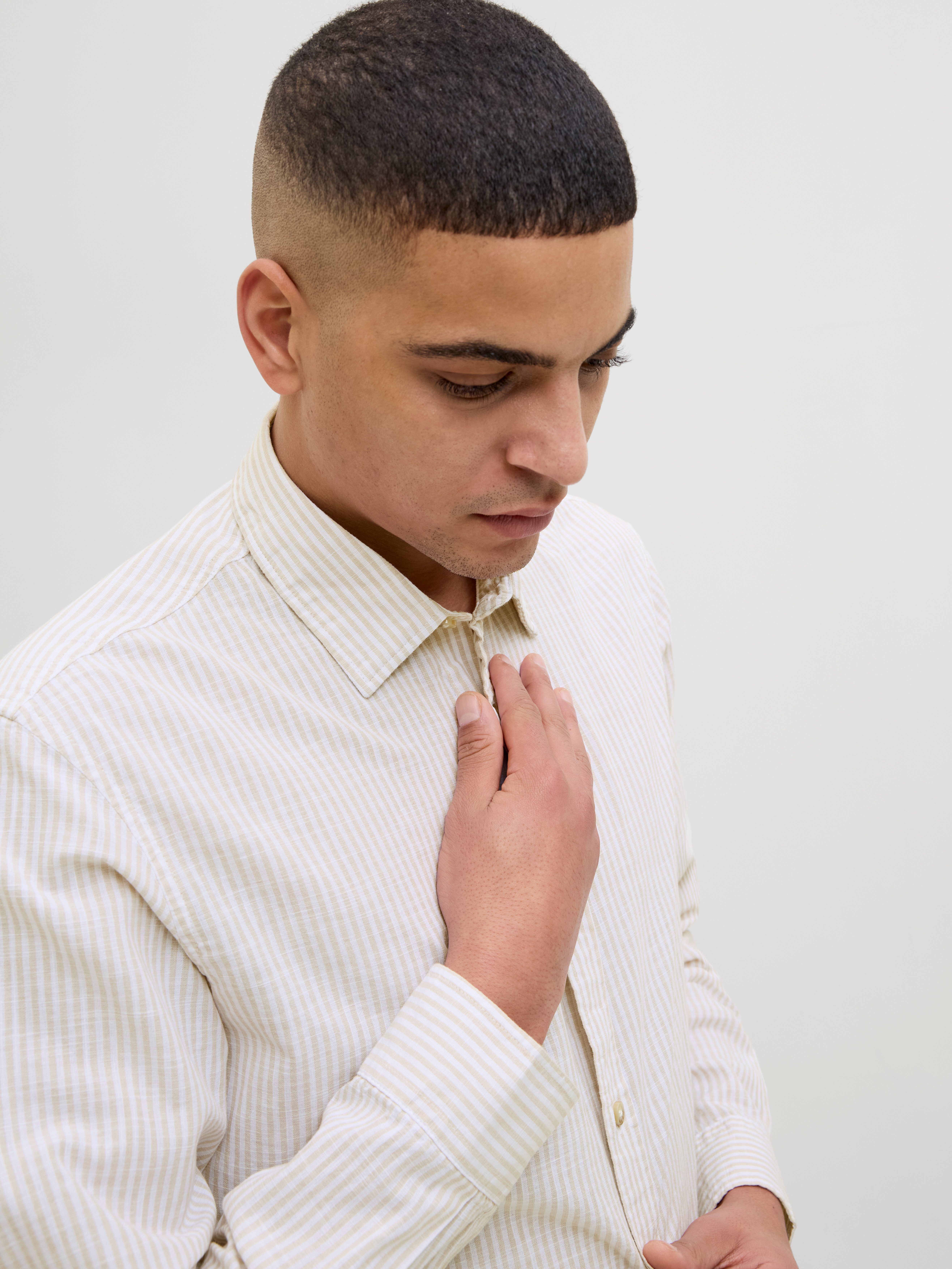 Jack & Jones Langarmhemd JJESUMMER SHIRT LS SN mit Hemdkragen günstig online kaufen