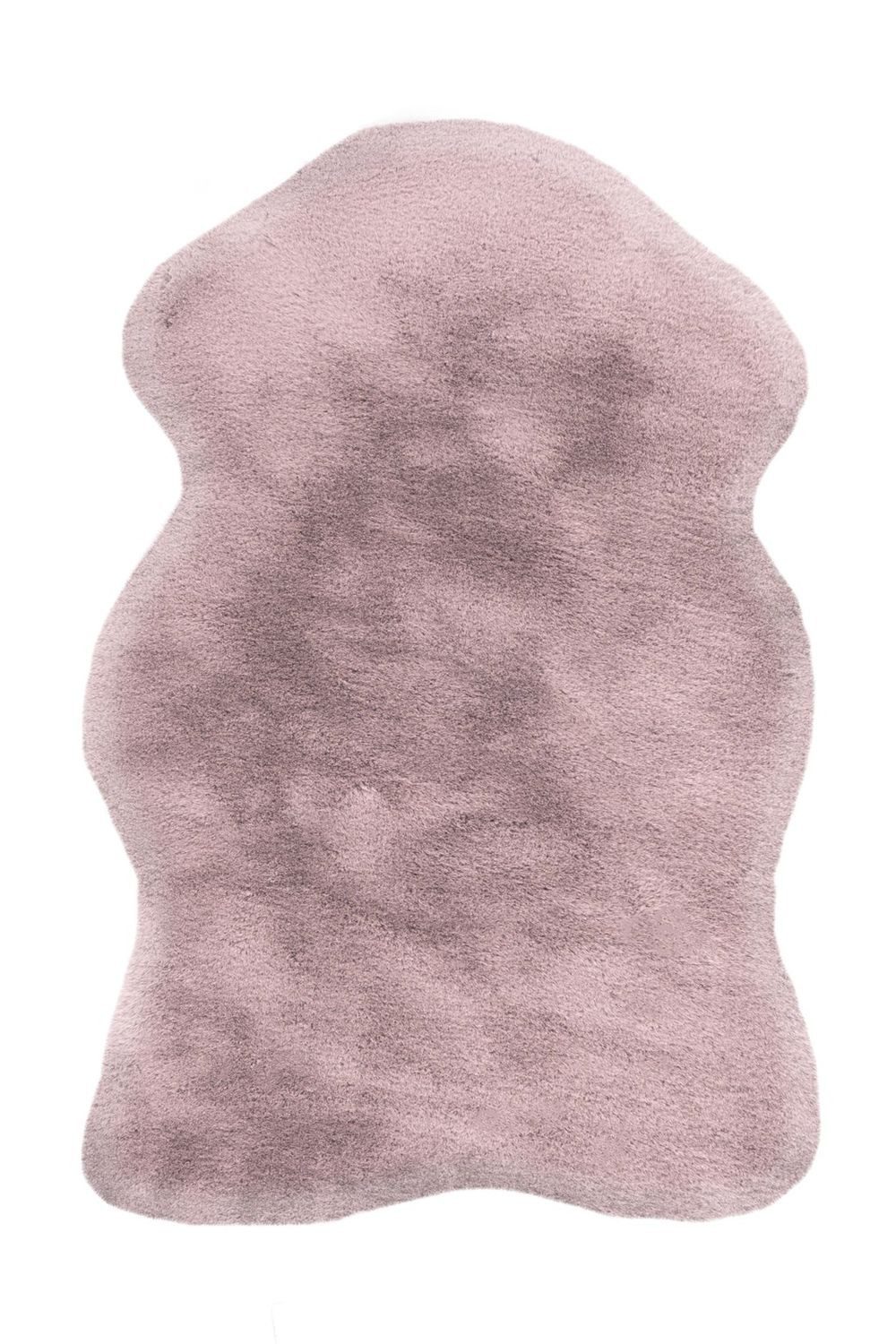 Teppich Boss Hochflor-Teppich Hochflor Teppich Robert Sheepskin 225 - Rosa, rechteckig, Höhe: 35 mm