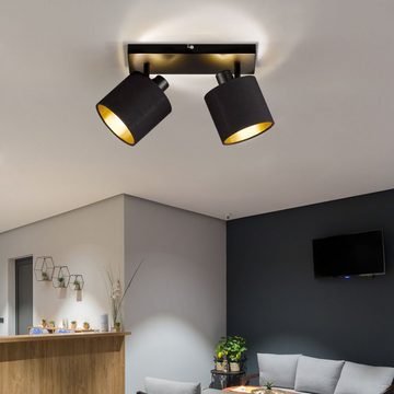 etc-shop LED Deckenspot, Leuchtmittel inklusive, Warmweiß, Decken Leuchte Spot Strahler verstellbar Wohn Zimmer Lampe-