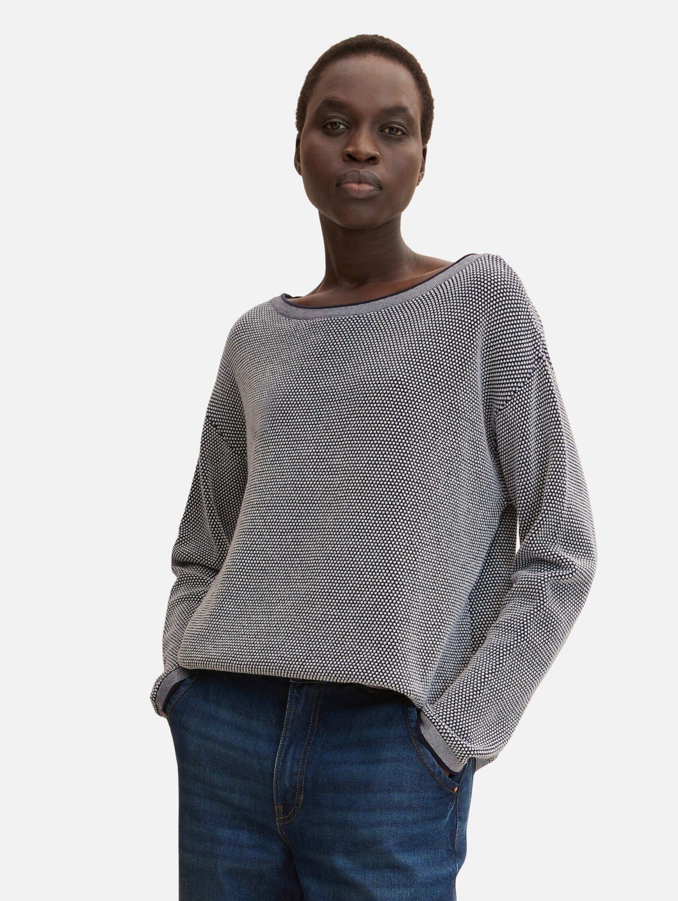 TOM TAILOR Strickpullover (1-tlg) Plain/ohne Details günstig online kaufen