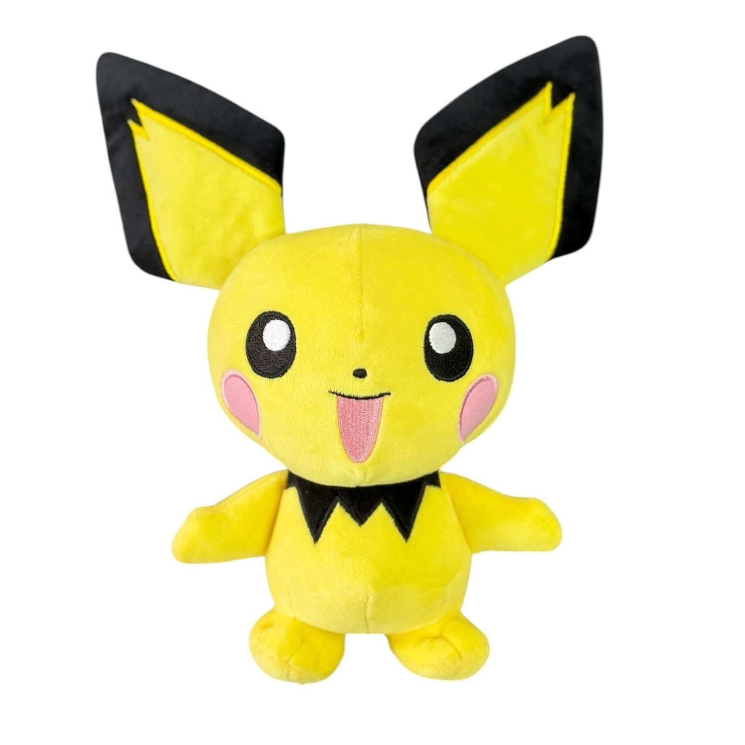 Jazwares Plüschfigur Pokemon Plüschfigur PICHU 20cm gross- Kuscheltier Stof günstig online kaufen