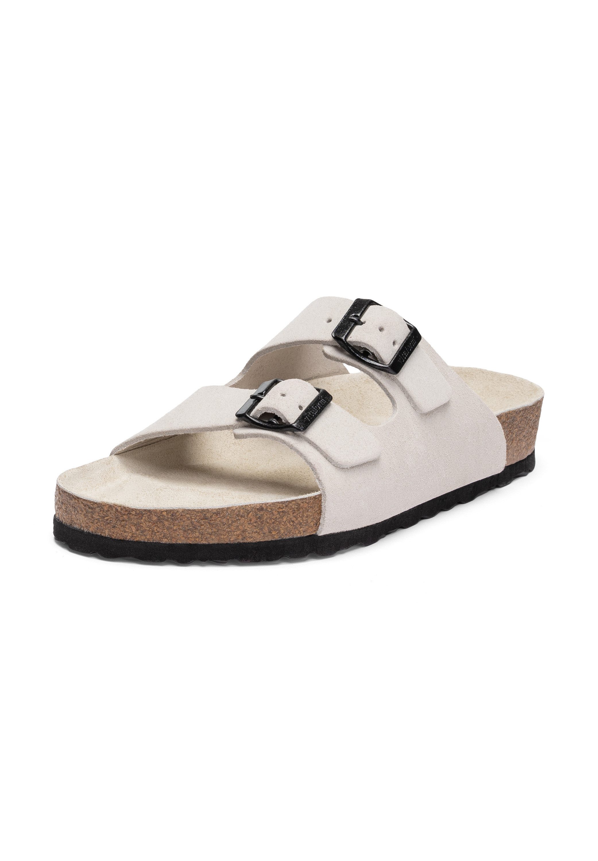 vitaform Unisex Pantoletten Veloursleder Pantolette