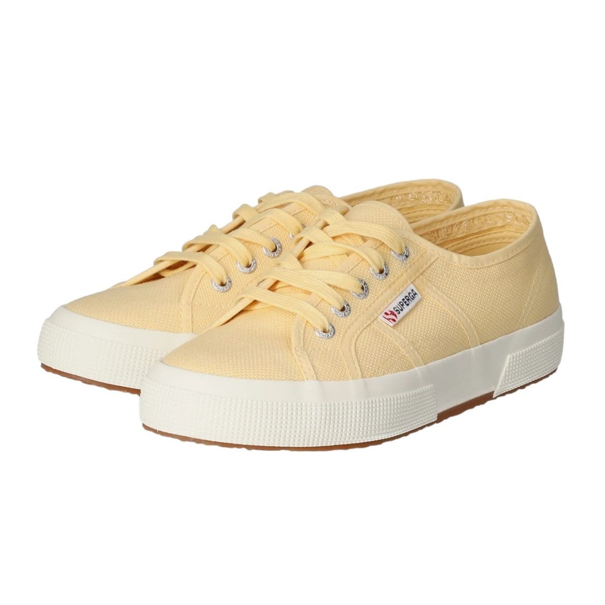 Superga Cotu Classic 2750 gelb/weiss/braun Damen Sneaker günstig online kaufen