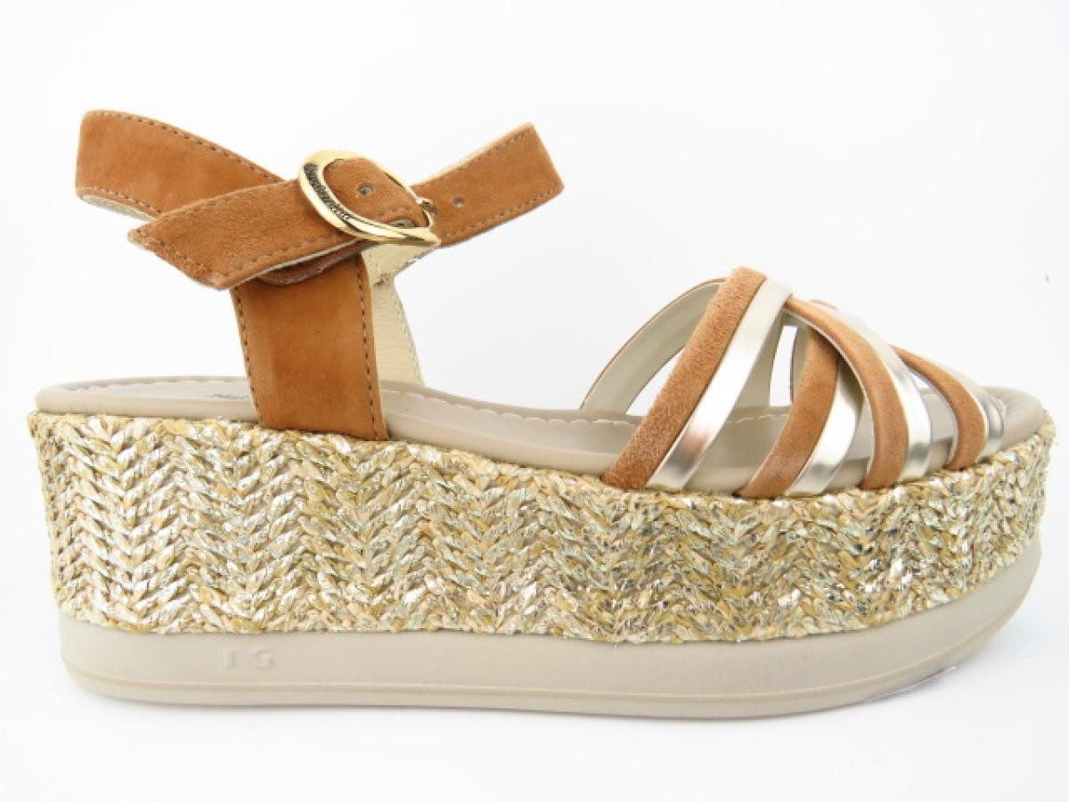 Nero Giardini tobacco gold Sandalette