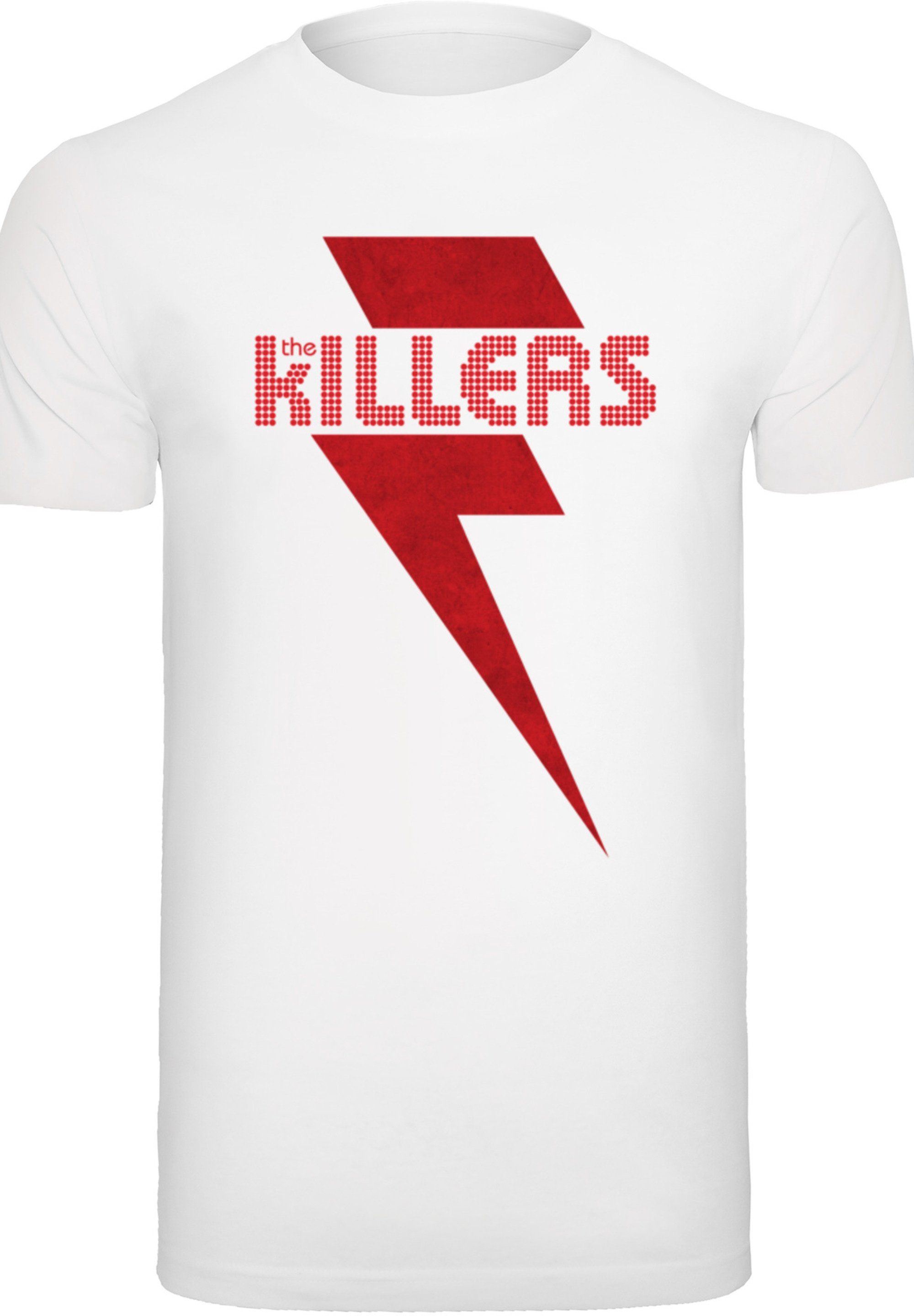 Bolt Print Killers The Red T-Shirt F4NT4STIC weiß