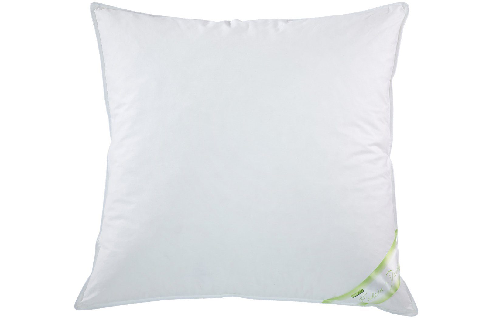 franknatur Gänsefederkopfkissen Claudia, Füllung: 100% Gänsefedern, Bezug: günstig online kaufen