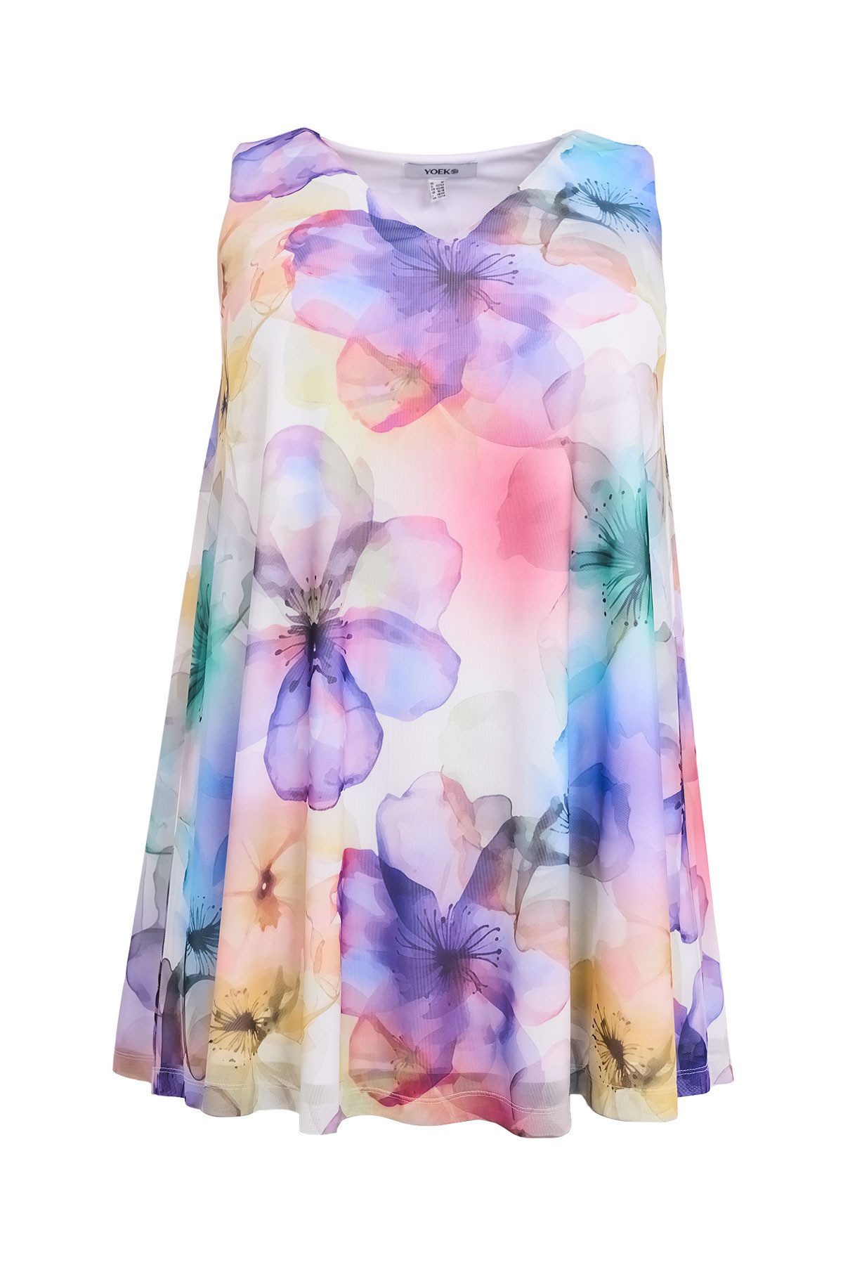 YOEK Shirttop Damen Top mit Druck