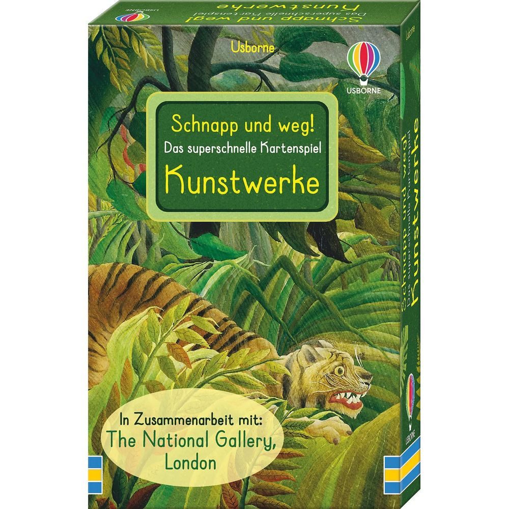 Usborne Verlag Spiel Schnapp und weg! Das superschnelle Kartenspiel: Kunstwerke