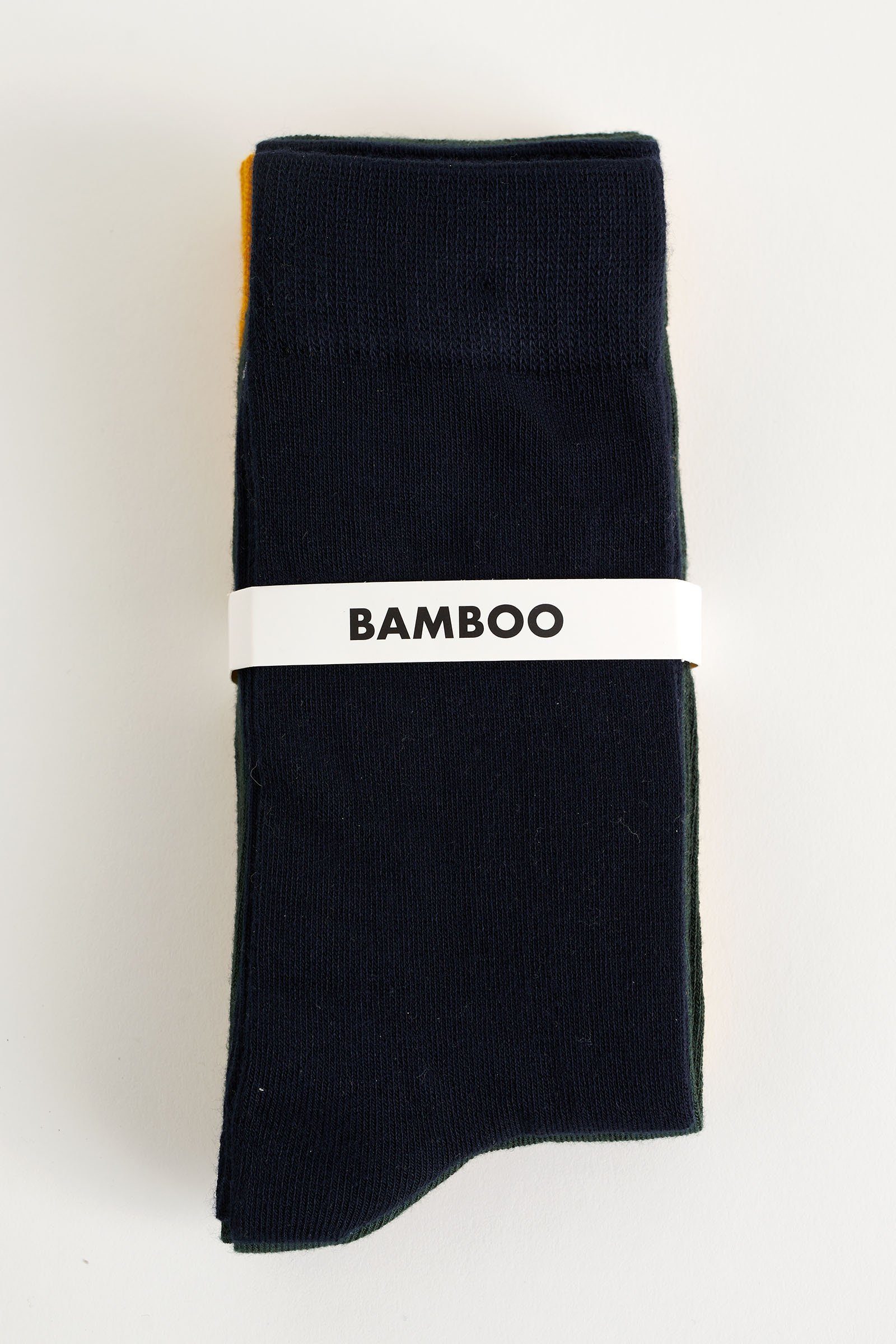 Basicsocken (3-Paar) Fashion WE Ockergelb