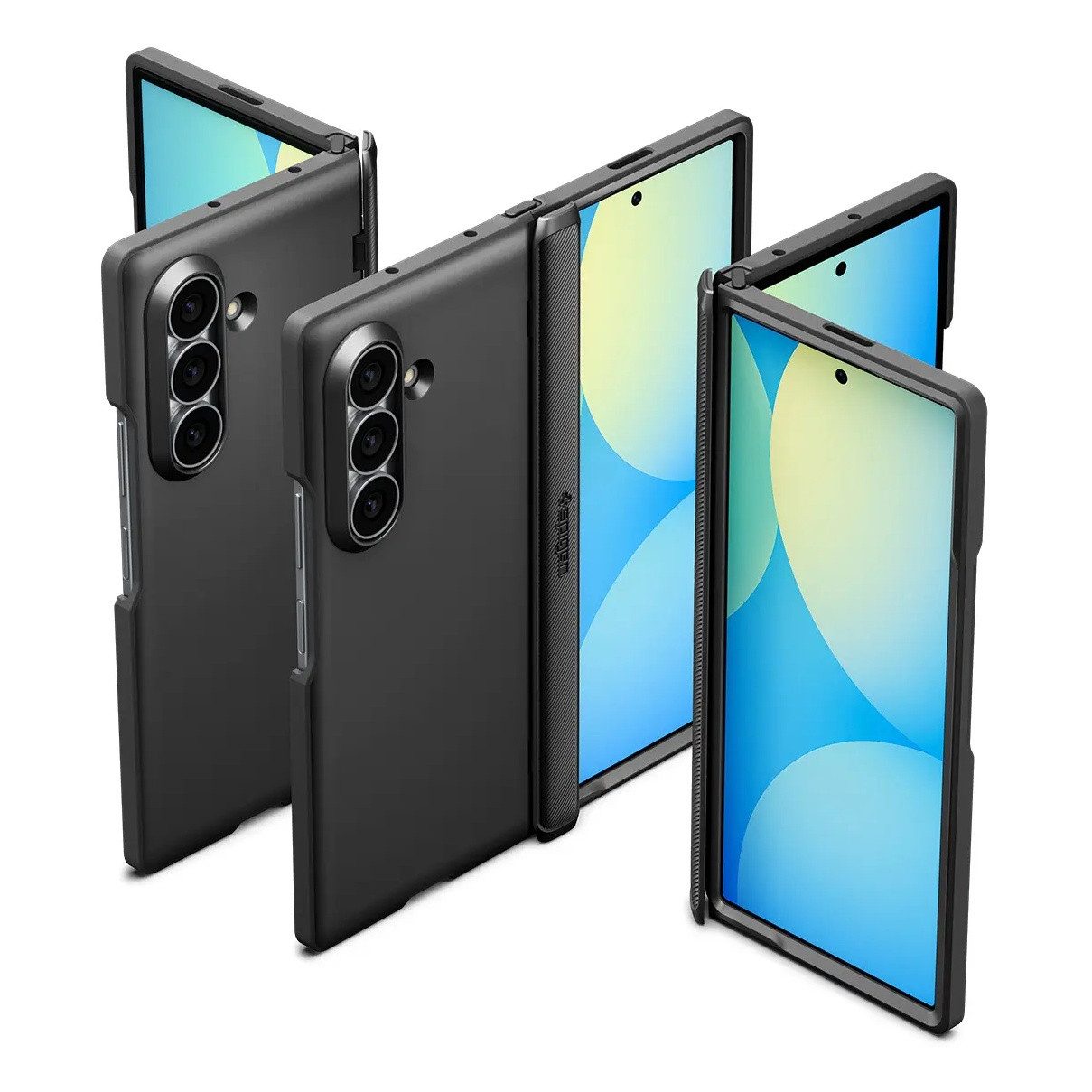 Spigen Backcover Spigen Slim Armor Case MagSafe Samsung Galaxy Z Fold 8 Ultra - Black – Bild 5 von 5