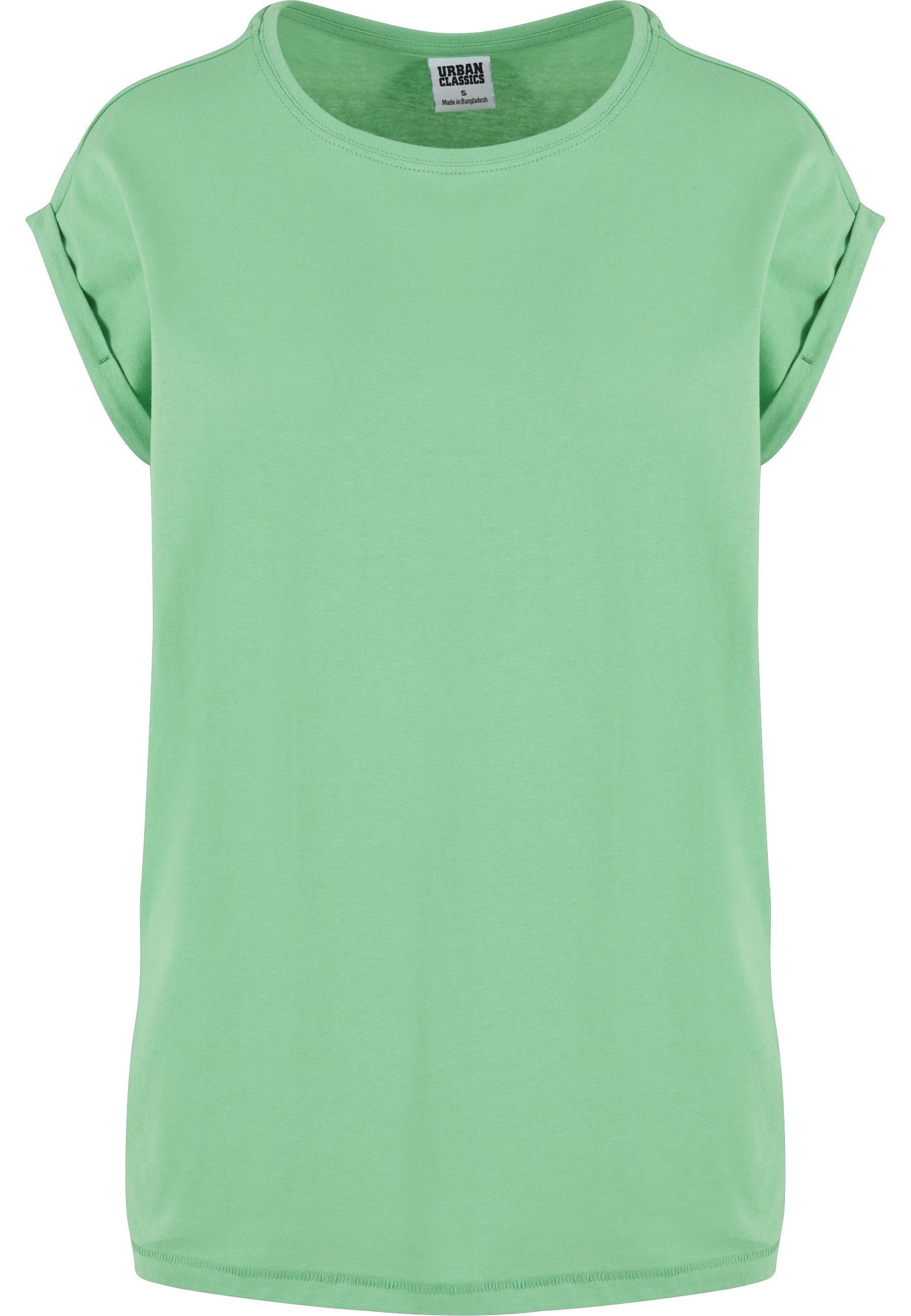 URBAN CLASSICS Kurzarmshirt Urban Classics Damen Ladies Extended Shoulder Tee (1-tlg)