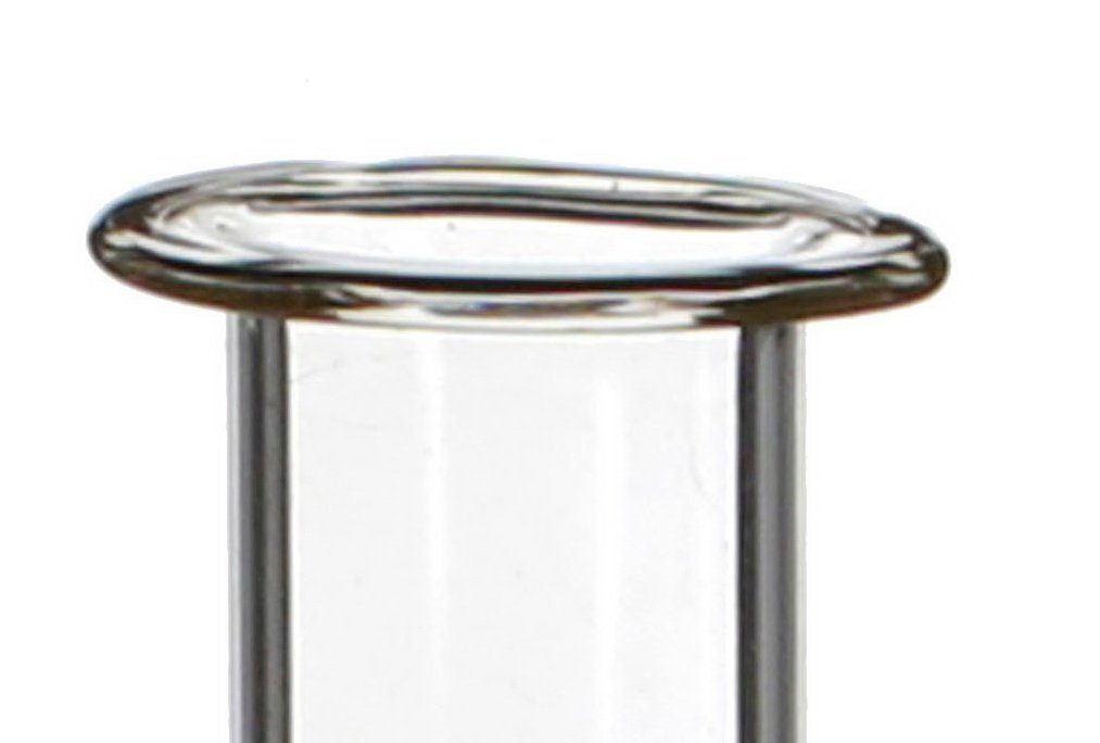 Dekovase Reagenzgläser mit Bördelrand 12 Stück, h.10cm Ø1.5 cm