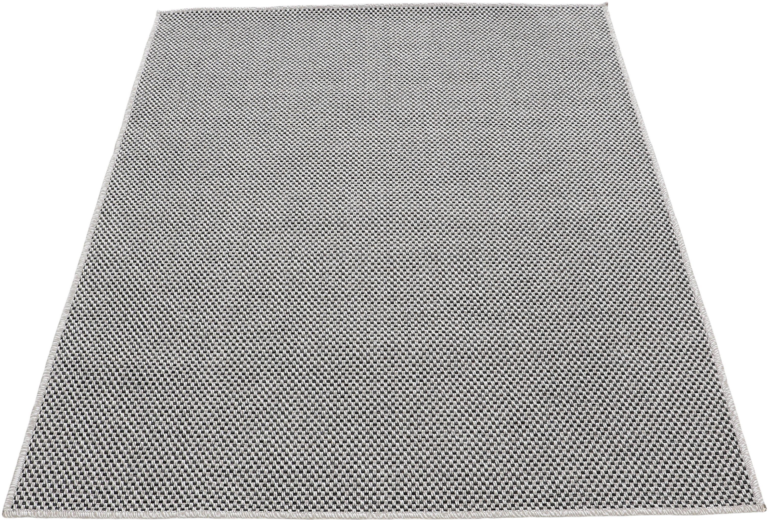 Sisal 105, Optik, Flachgewebe, robustes carpetfine, Boho mm, UV-beständig, Höhe: 4 Teppich rechteckig, Außenbereich