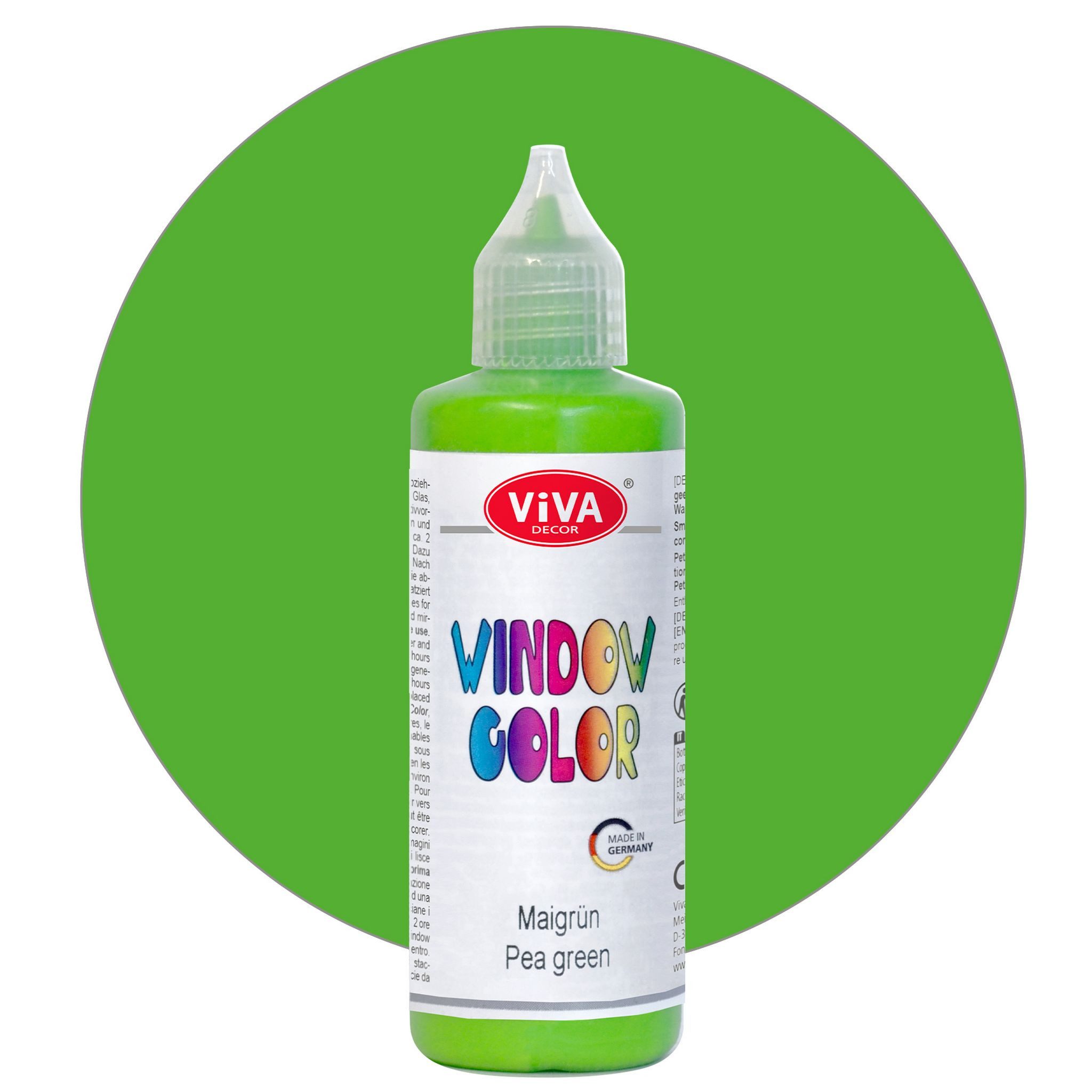 Viva Decor Fensterbild ViVA DECOR Window Color 80ml, Maigrün