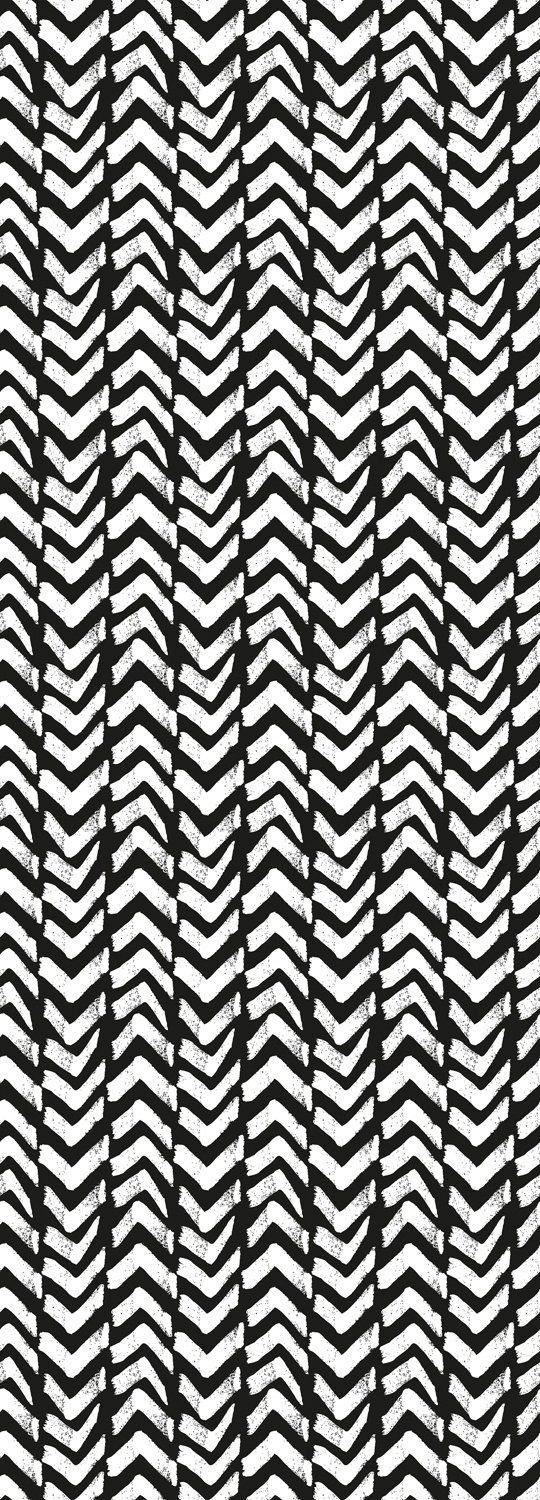 queence Vinyltapete Miles, glatt, Streifen, 90x250cm, selbstklebend, kinderleichte Anbringung, Sticker