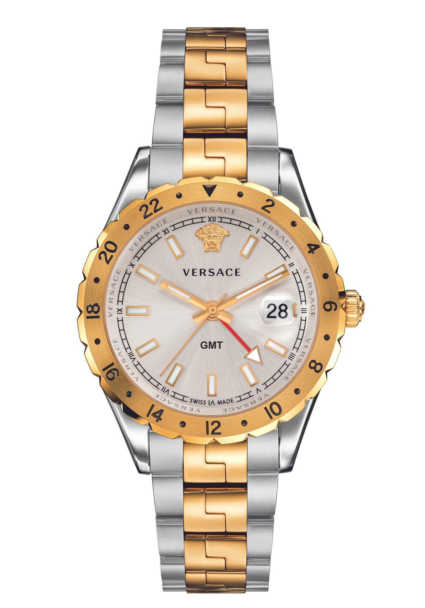 Versace Quarzuhr Analoguhr für Herren, (1-tlg)