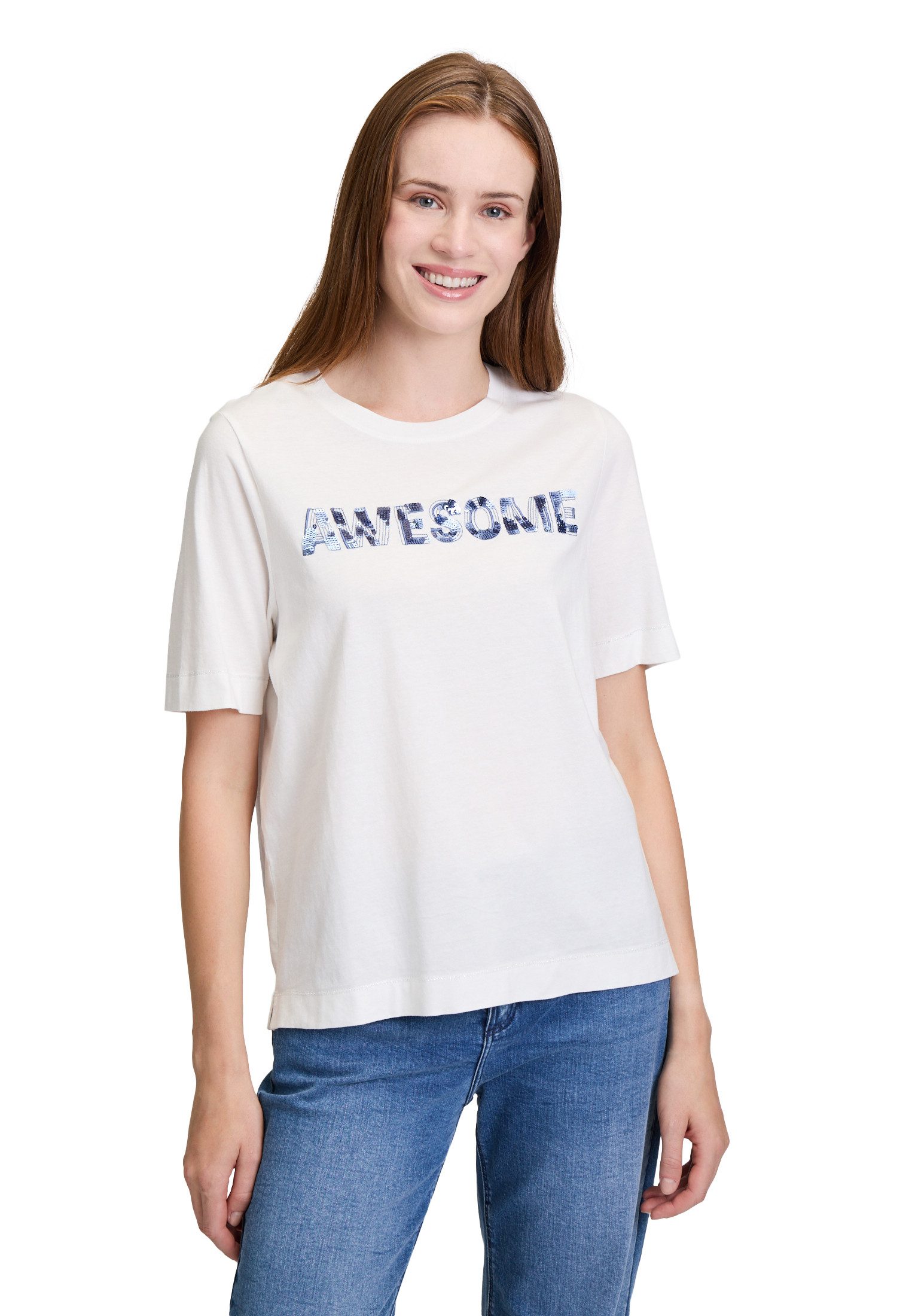 Cartoon Kurzarmshirt "Cartoon Damen Rundhals-Shirt kurzarm", (1 tlg.), Pail günstig online kaufen