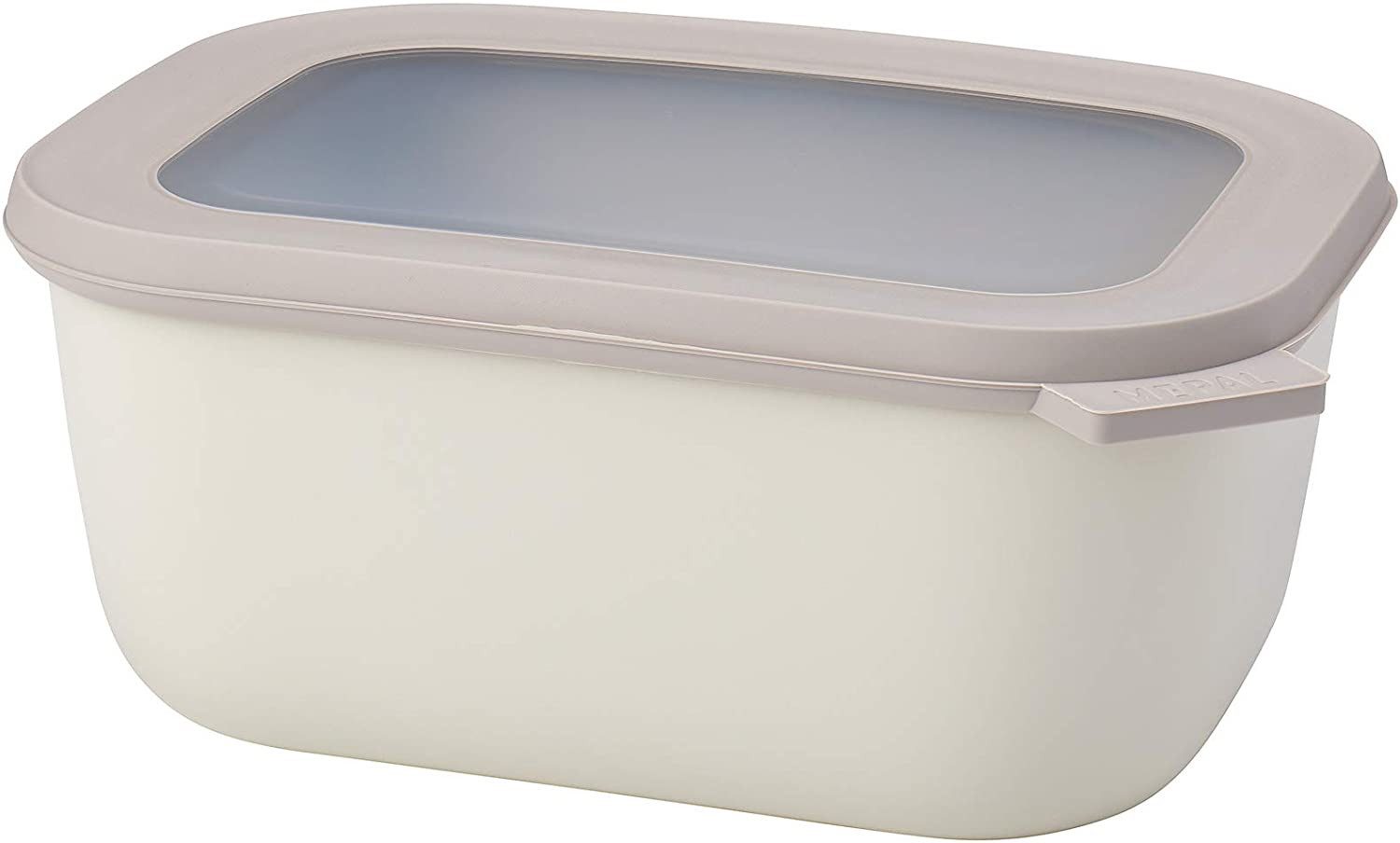 Mepal Ersatzscherkopf Mepal multischüssel cirqula rechteckig 1500 ml - nordic white
