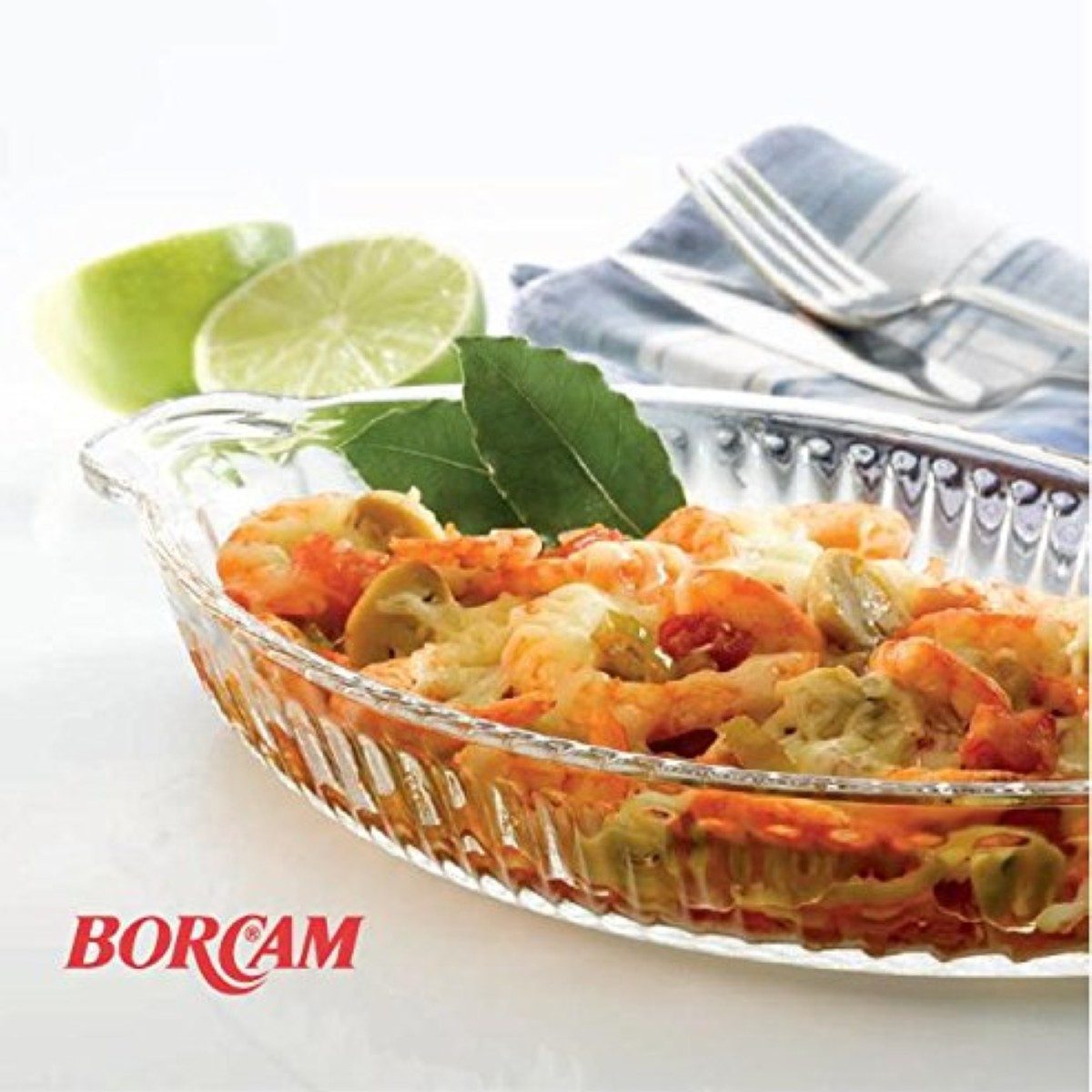 Pasabahce Auflaufform Borcam 730 ml – Glasform 26x15,5 cm, hitzebeständig, Glas, (1-St), 730 ml, 26 x 15,5 x 4 cm