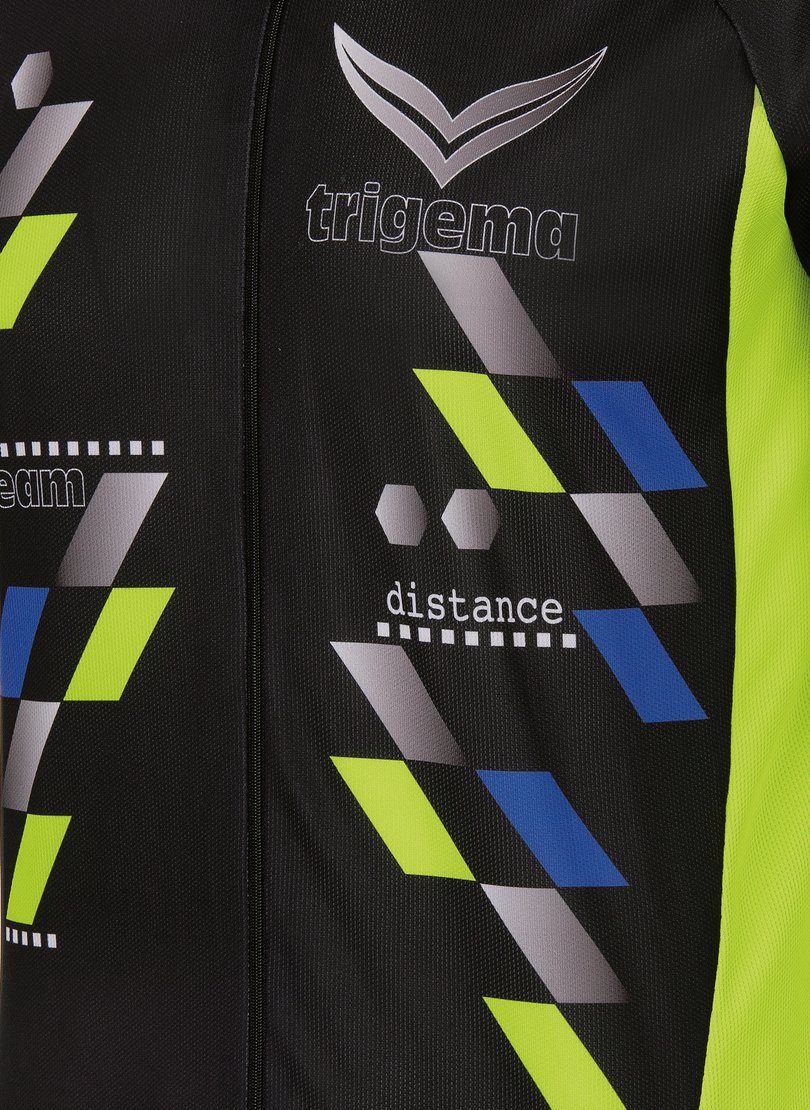 Trigema aus TRIGEMA Fahrradjacke Trainingsjacke atmungsaktivem Material
