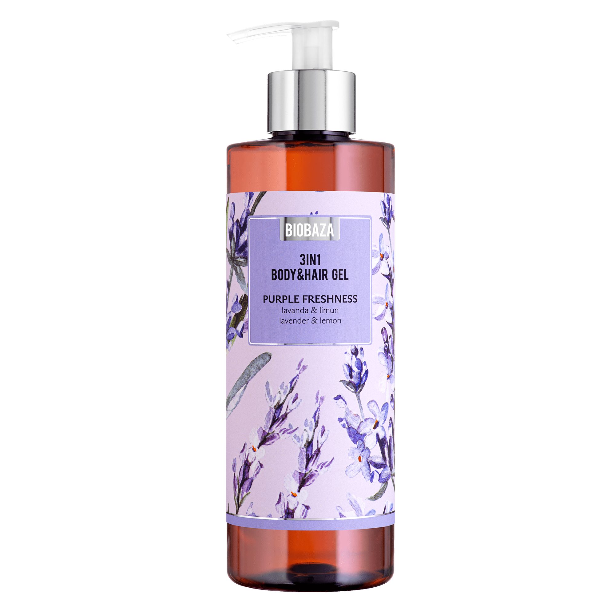 Biobaza Haarshampoo Biobaza 3In1 Erfrischendes 3-in-1 Duschgel & Shampoo