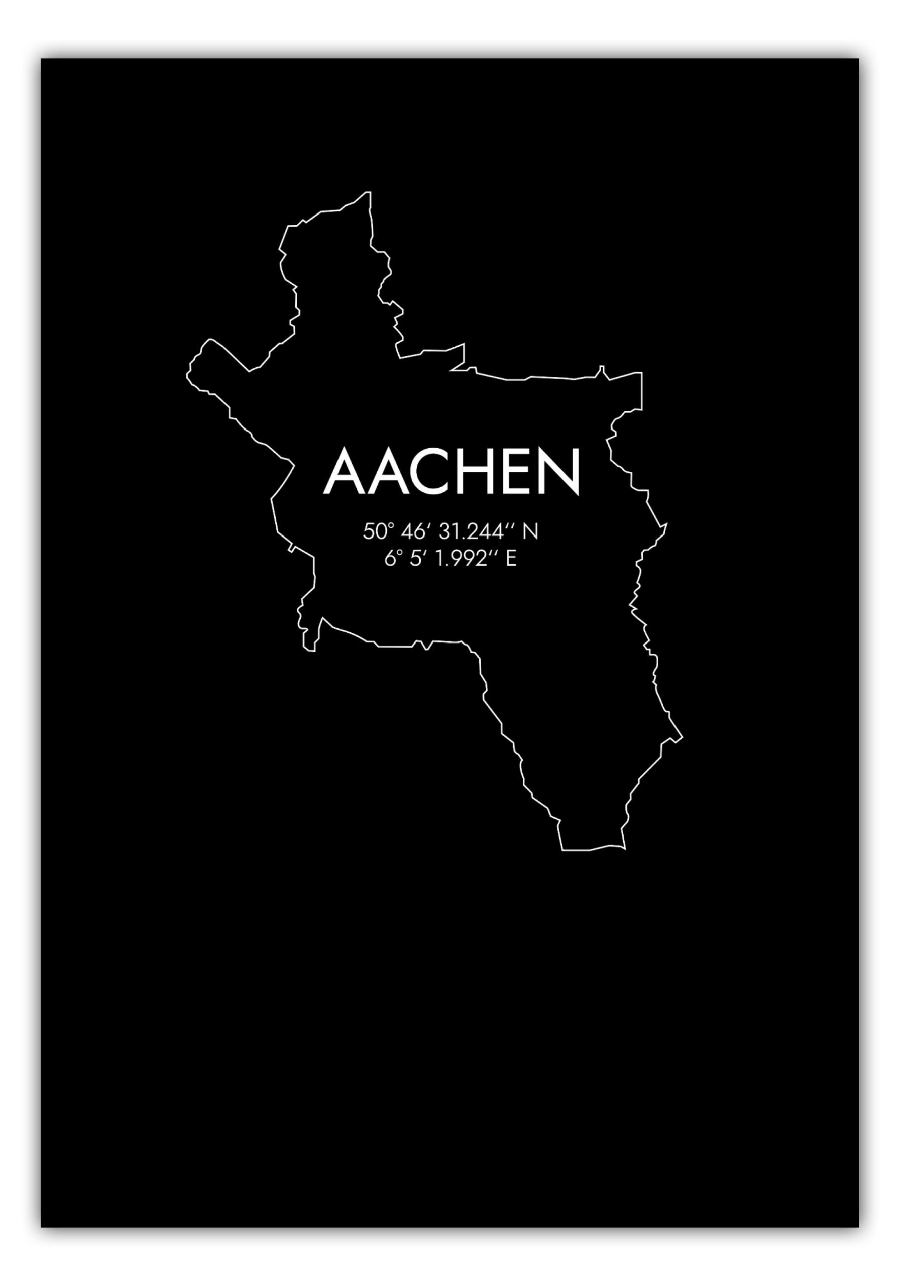 MOTIVISSO Poster Aachen Koordinaten #7