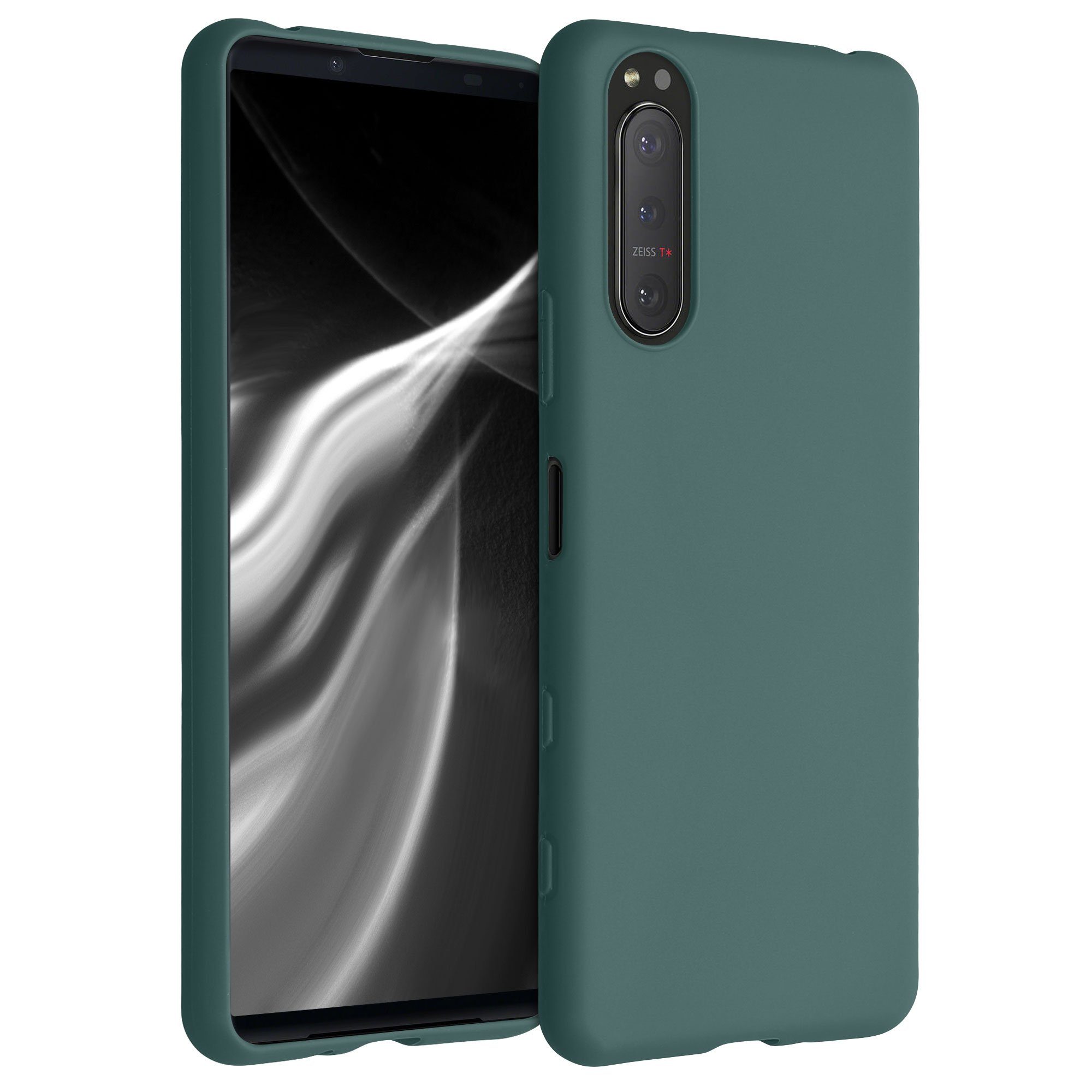 kwmobile Handyhülle Hülle für Sony Xperia 5 II, Hülle Silikon - Soft Handyhülle - Handy Case Cover