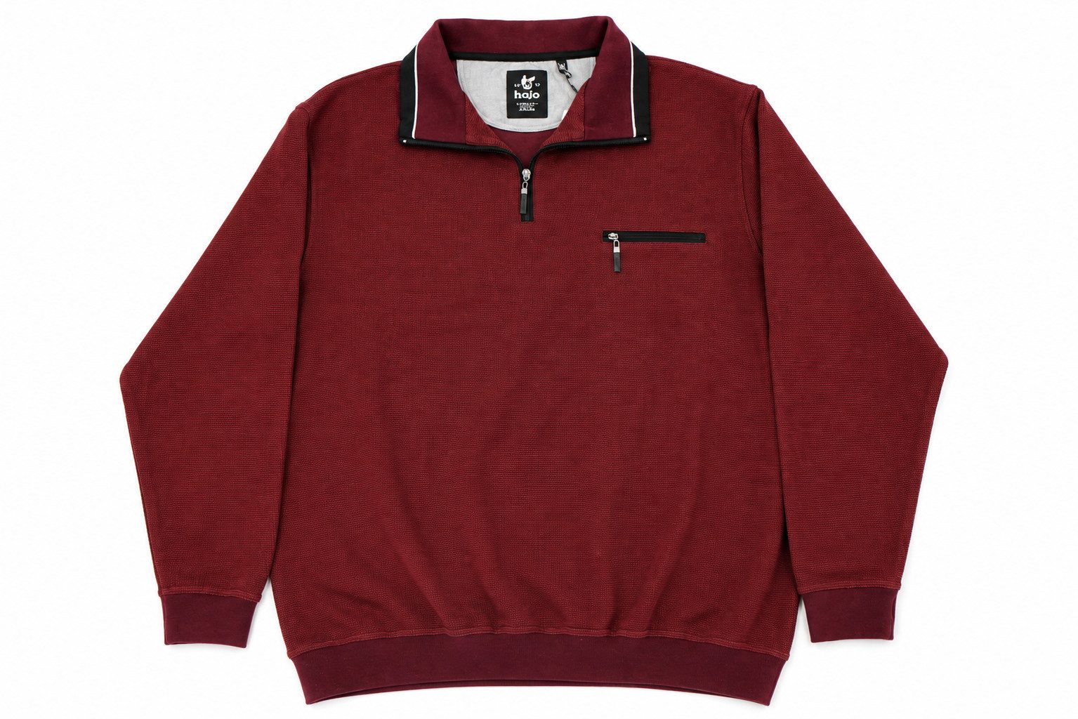 Hajo Sweatshirt PFAUENAUGE H Sweatshirt Stay Fresh beere
