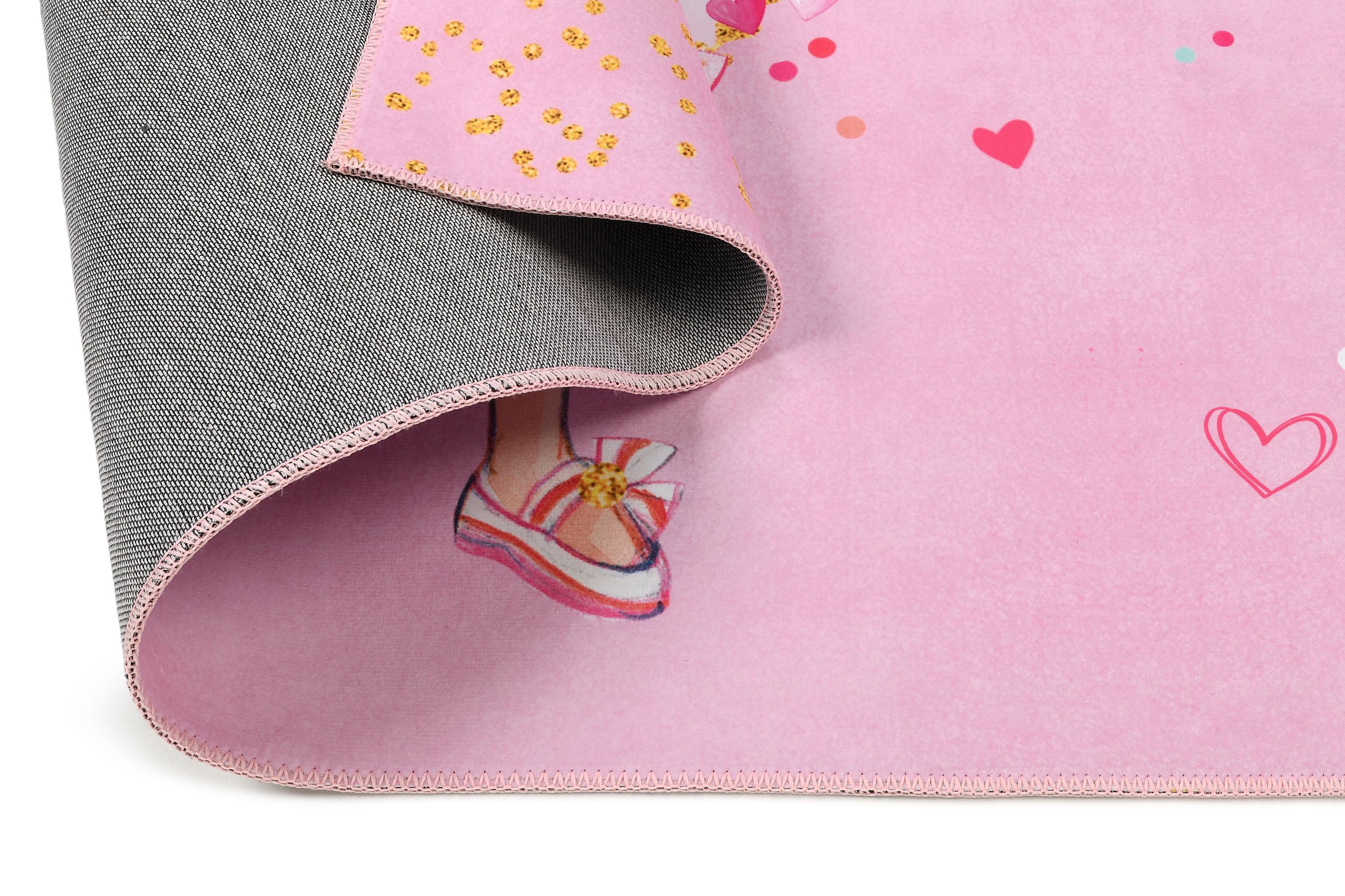 Prinzessin Lillifee Kinderteppich Prinzessin Lillifee pink, Höhe: 6 mm