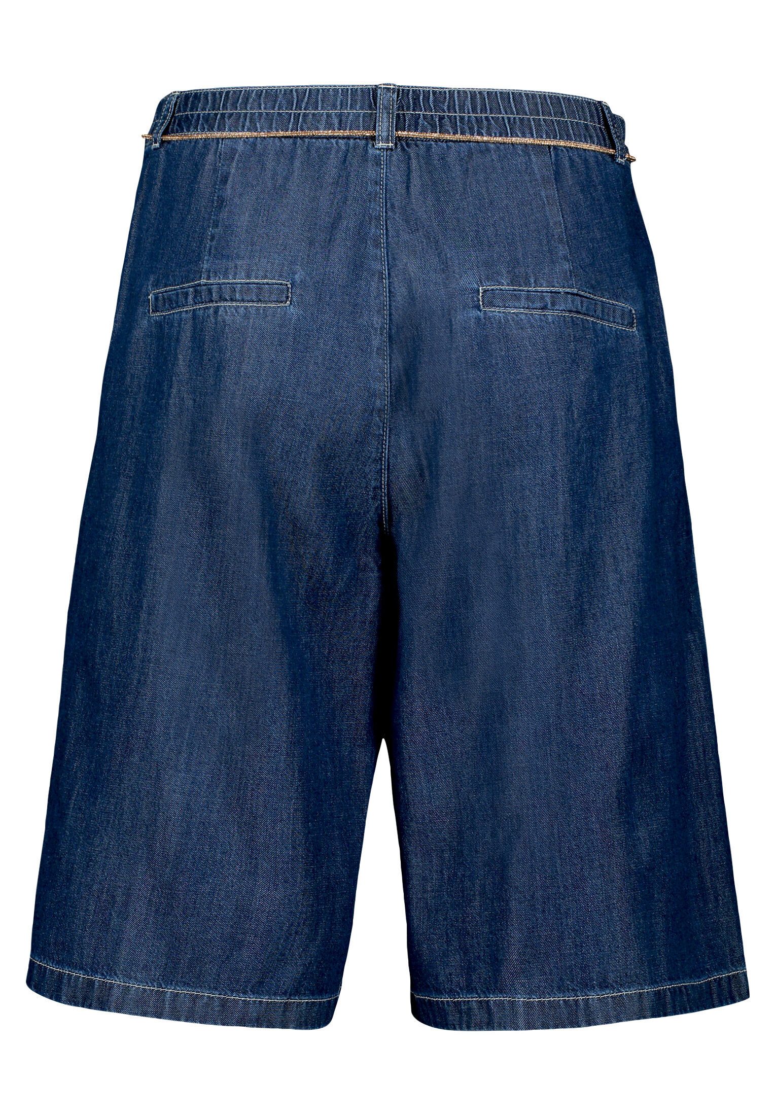 Cartoon Bermudas Damen mit Bindegürtel