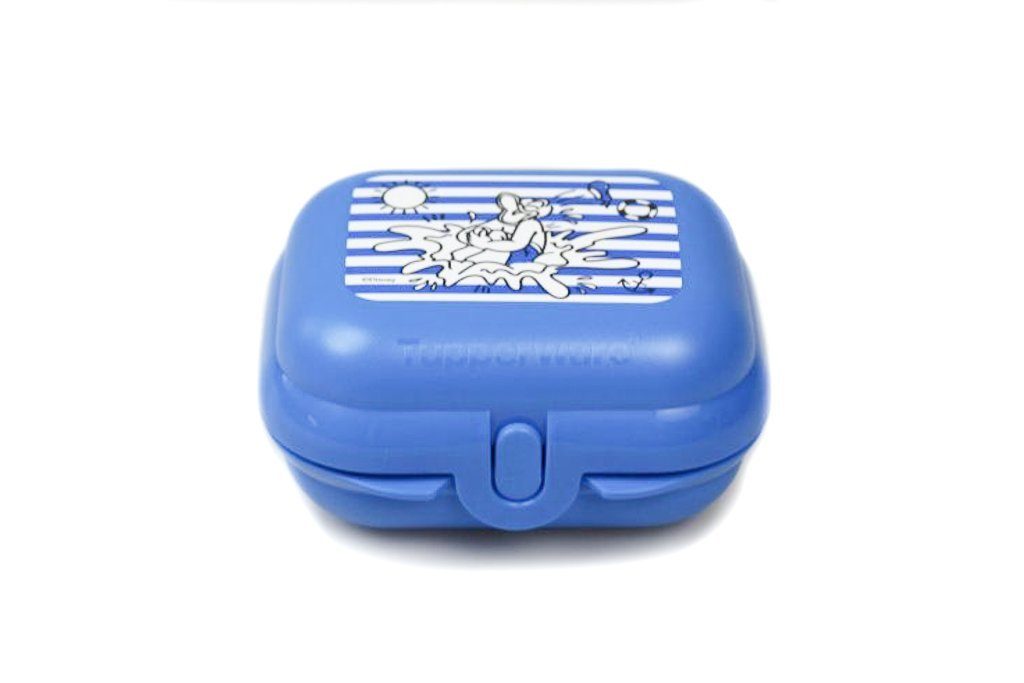 Tupperware Lunchbox Mini-Twin "Disney" blau Brotdose Größe 1