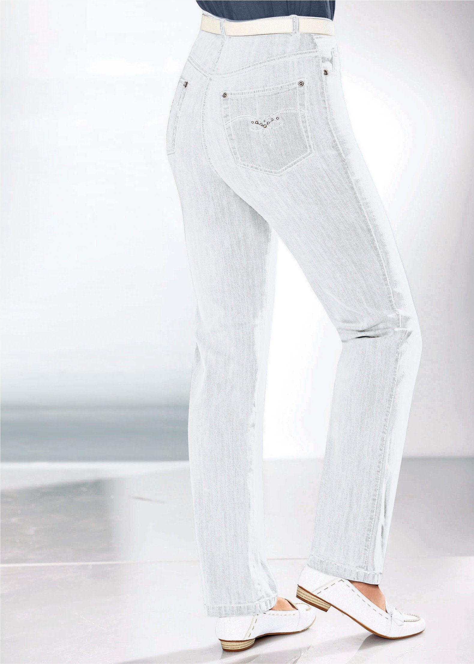 Casual Looks 5-Pocket-Jeans 1 Stk. tlg. günstig online kaufen