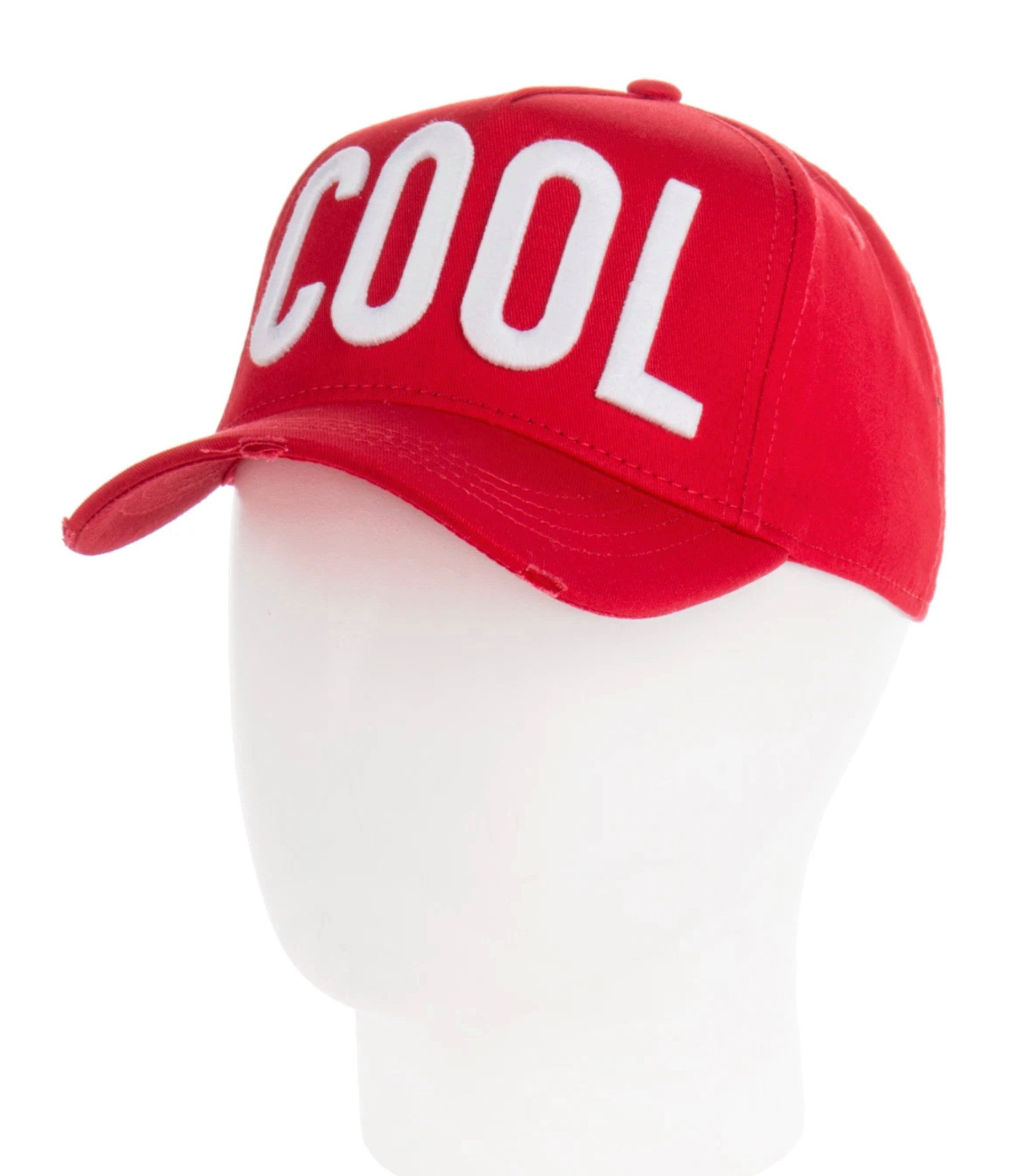 Dsquared2 Baseball Cap Cool Icon Baseball Kappe Mütze Hochwertige, erhabene „COOL“-Stickerei vorne