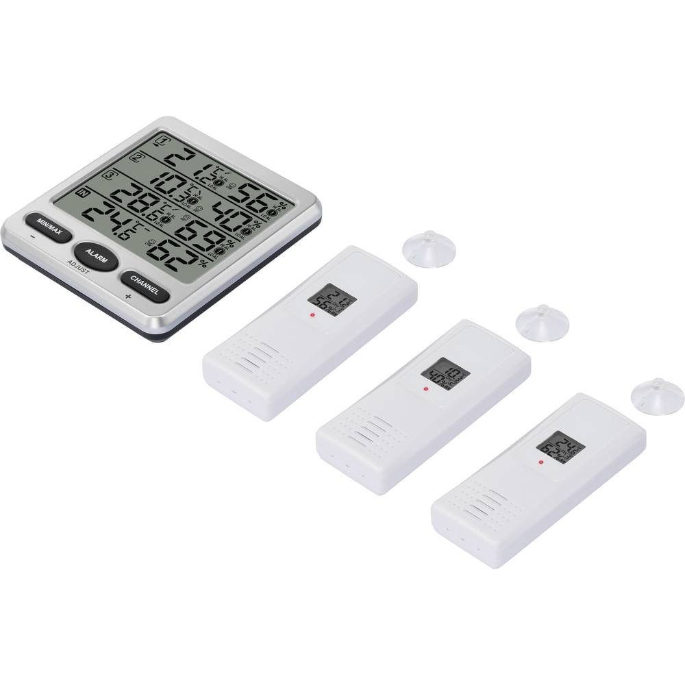 Renkforce Funk-Thermo-/Hygrometer 8 Kanal TF0073 Wetterstation
